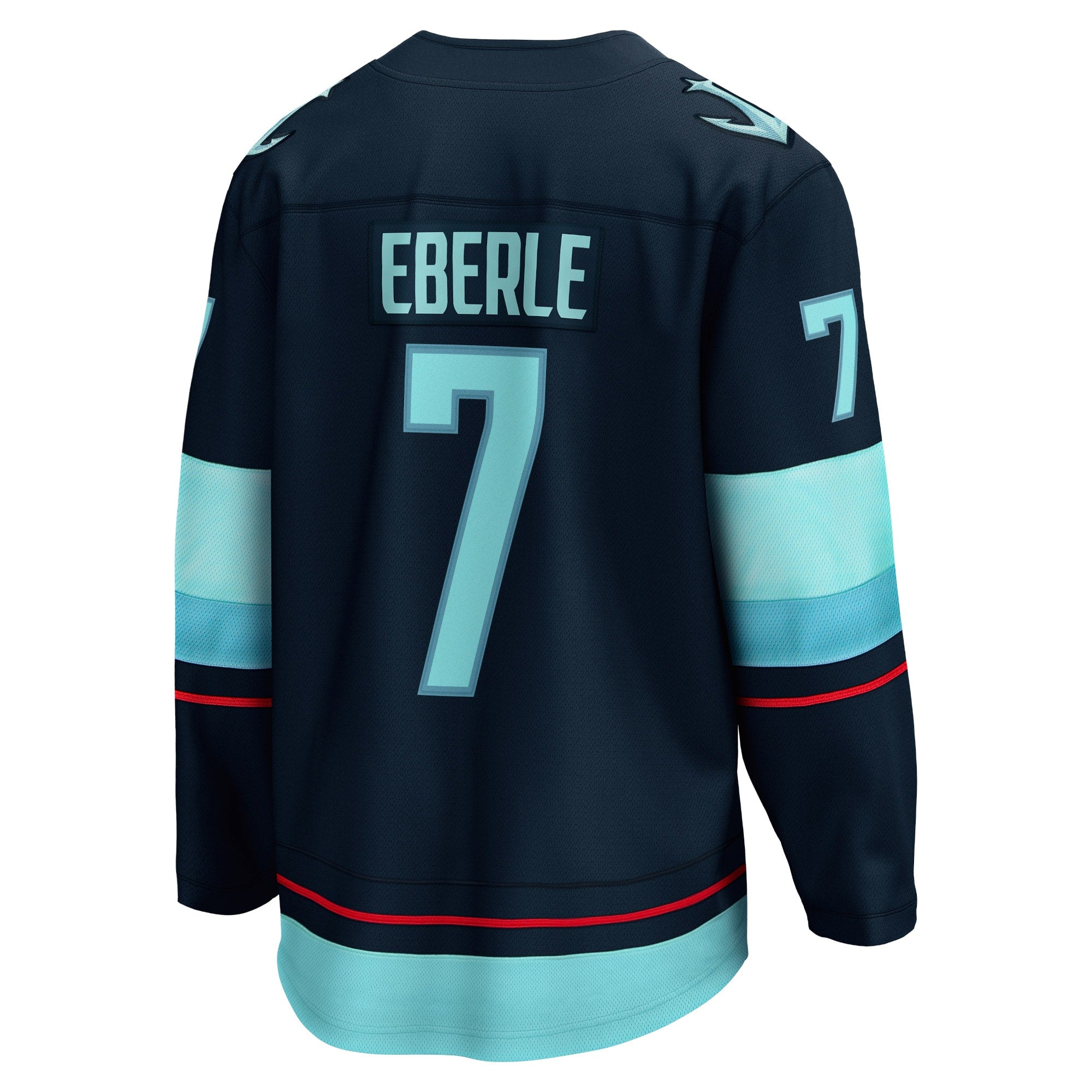 Men's Fanatics Branded Jordans Eberle Navy Seattle Kraken Home Breakaway Player Jersey - vstockx