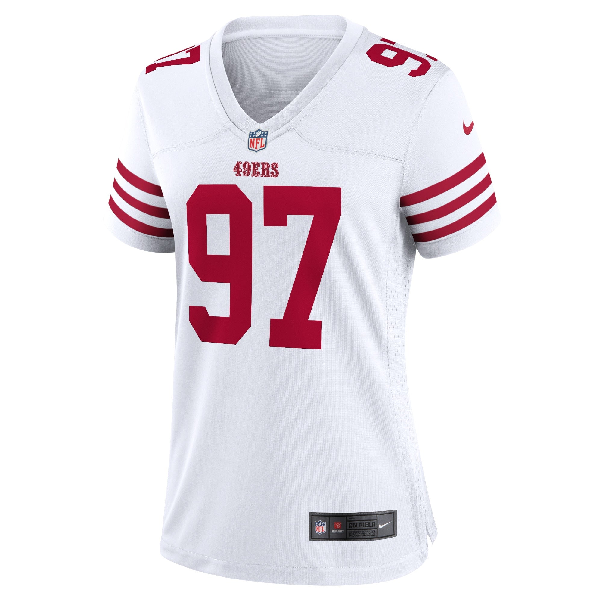 Women's Nike Nick Bosa White San Francisco 49ers Player Game Jersey - vstockx