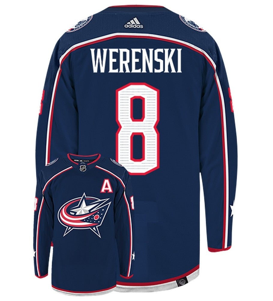 Zach Werenski Columbus Blue Jackets Adidas Primegreen Authentic NHL Hockey Jersey - vstockx