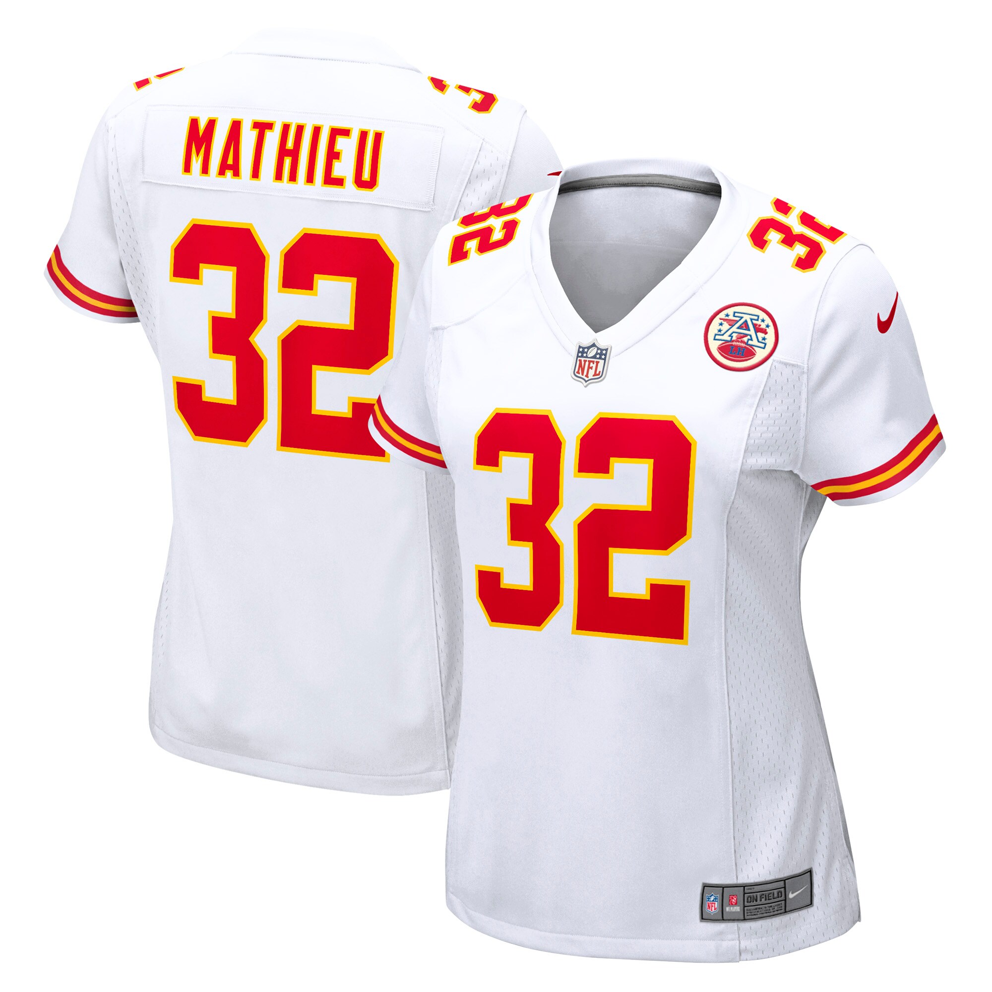 Tyrann Mathieu Kansas City Chiefs Nike Women's Game Jersey - White - vstockx