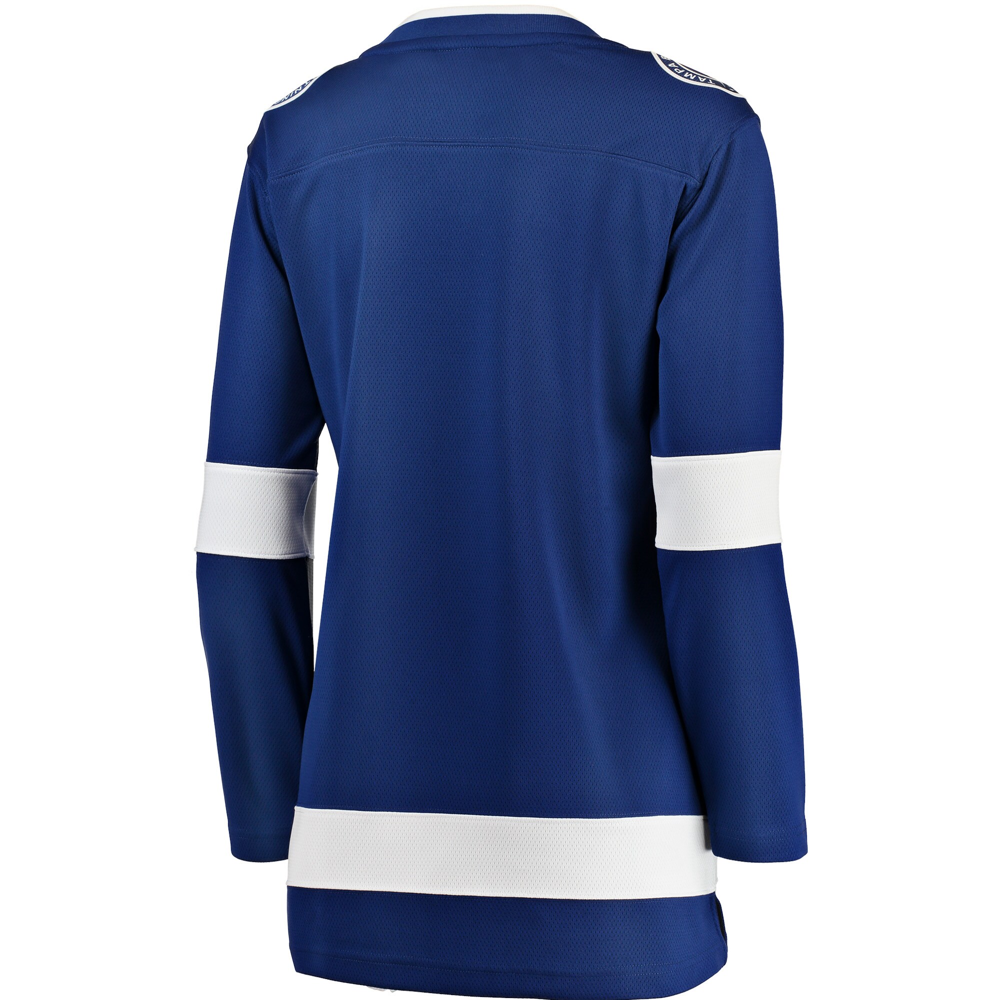 Tampa Bay Lightning Fanatics Branded Women's Home 2022 Stanley Cup Final Breakaway Jersey - Blue - vstockx