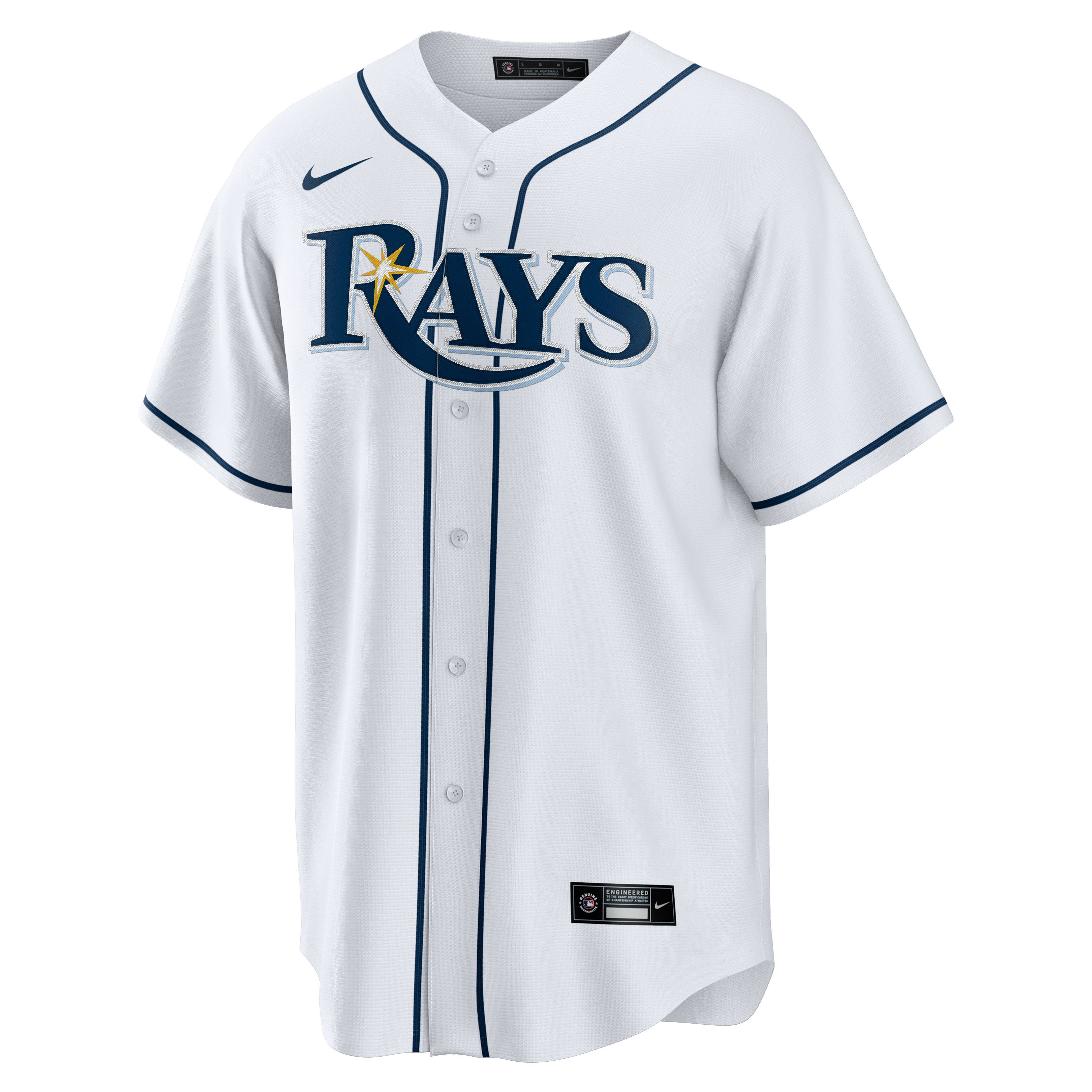Francisco Mejia Tampa Bay Rays Nike Home Replica Player Jersey - White - vstockx
