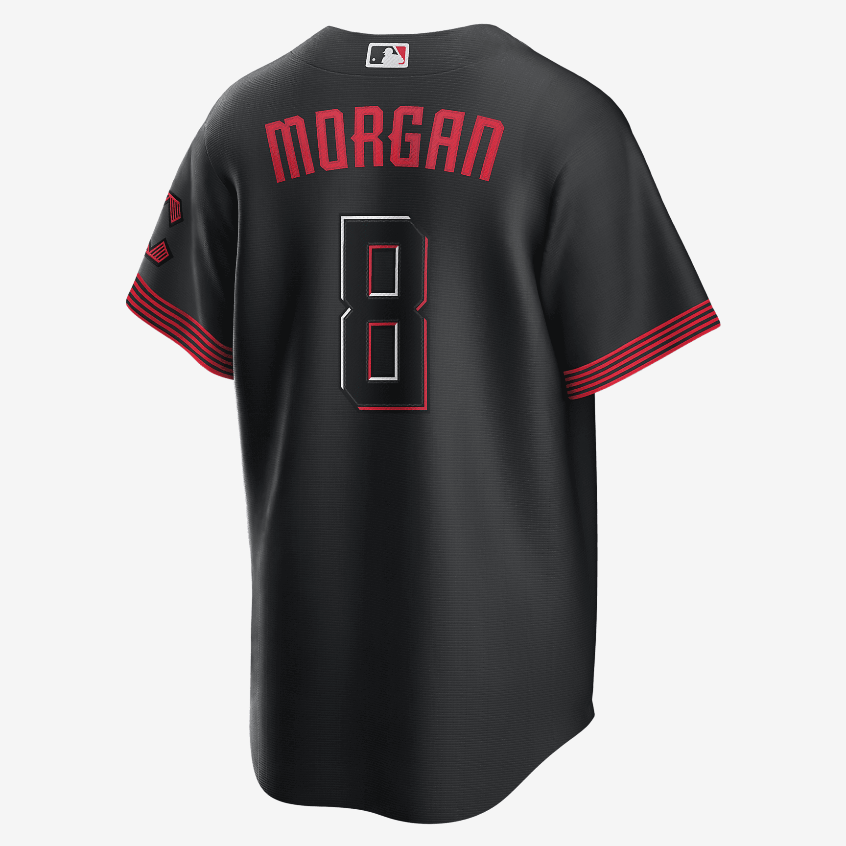 MLB Cincinnati Reds City Connect (Joe Morgan) Men's Replica Baseball Jersey - Black - vstockx