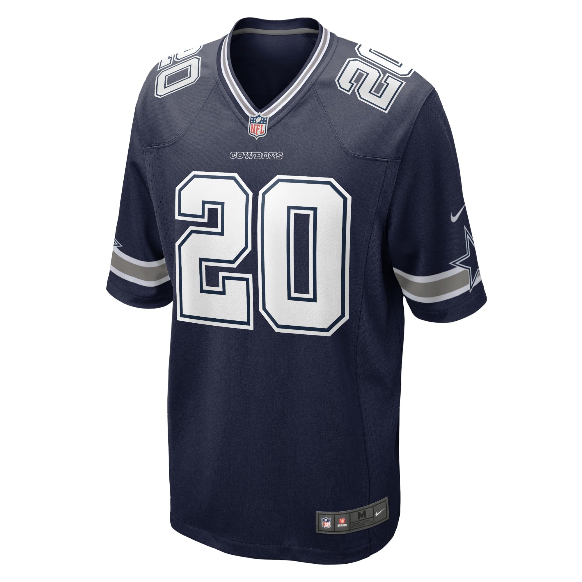 Men's Nike Tony Pollard Navy Dallas Cowboys Game Player Jersey - vstockx