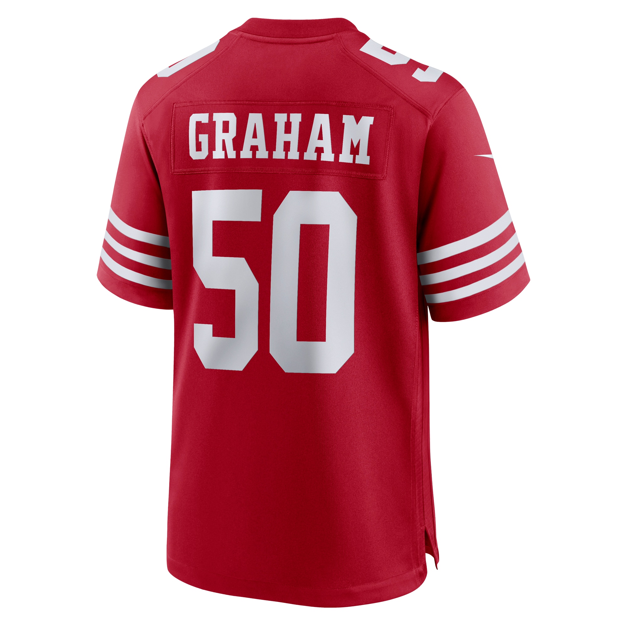 Jalen Graham San Francisco 49ers Nike Team Game Jersey - Scarlet - vstockx