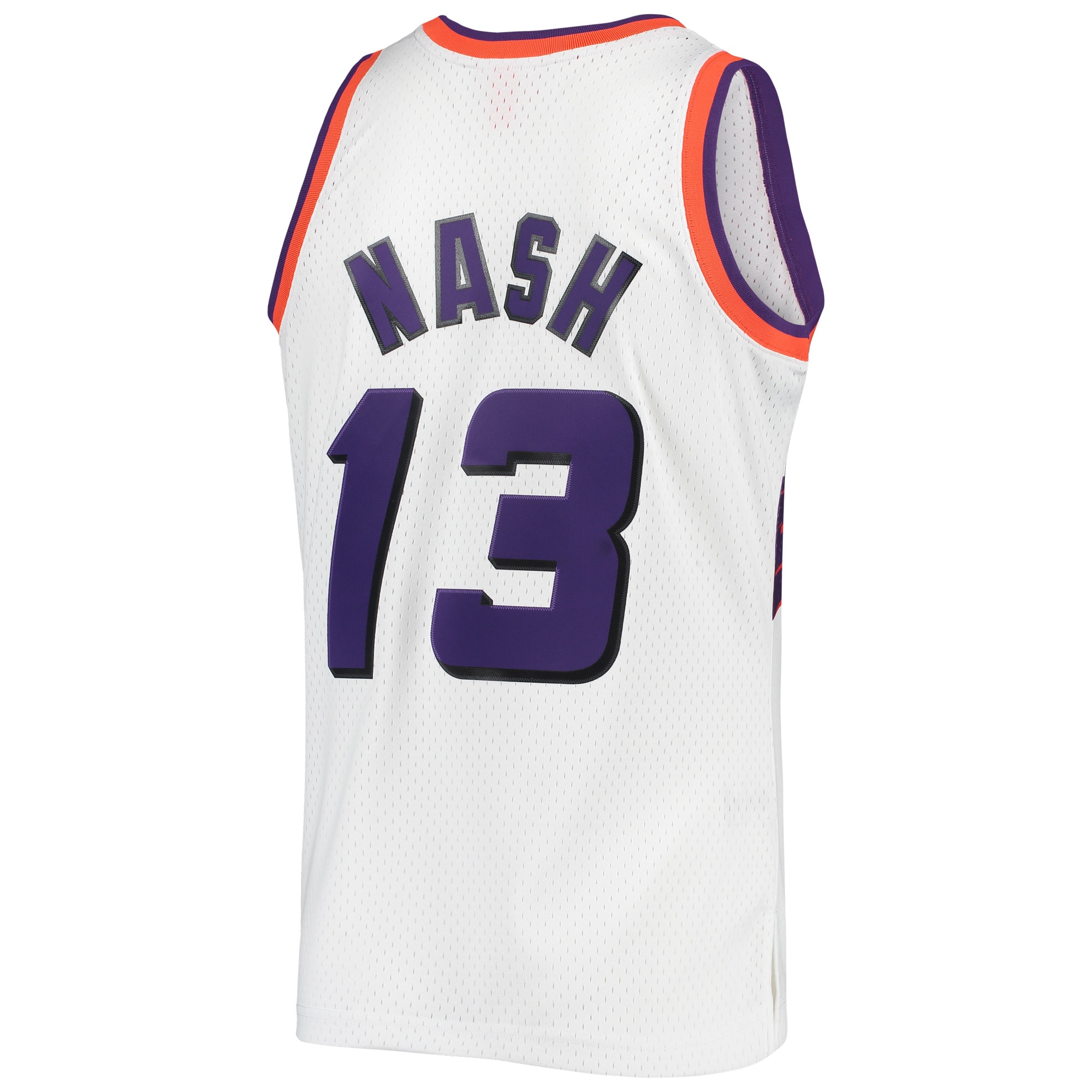 Steve Nash Phoenix Suns Mitchell & Ness 2001/02 Hardwood Classics Swingman Jersey - White - vstockx