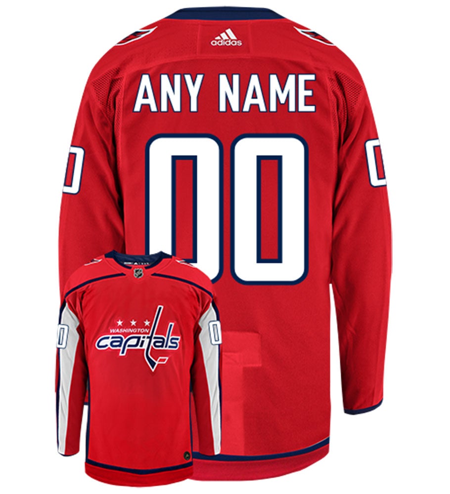 Washington Capitals Adidas Authentic Home NHL Hockey Jersey - vstockx