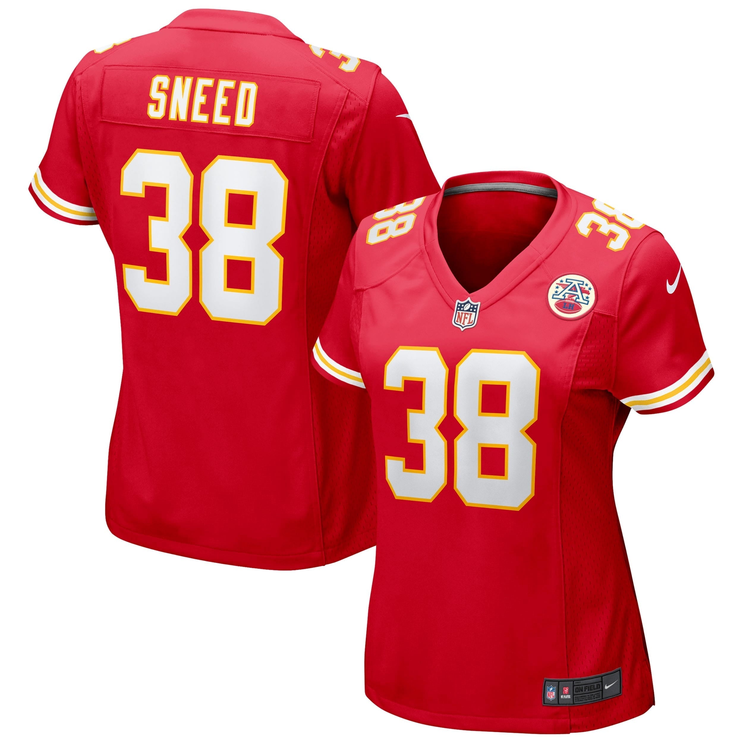 Women's Nike L'Jarius Sneed Red Kansas City Chiefs Game Jersey - vstockx