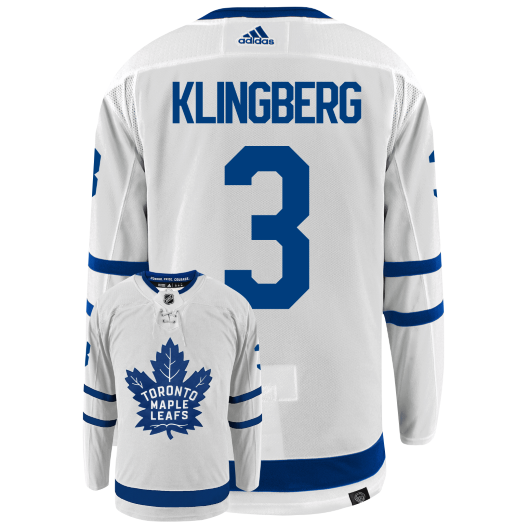John Klingberg Toronto Maple Leafs Adidas Primegreen Authentic NHL Hockey Jersey - vstockx