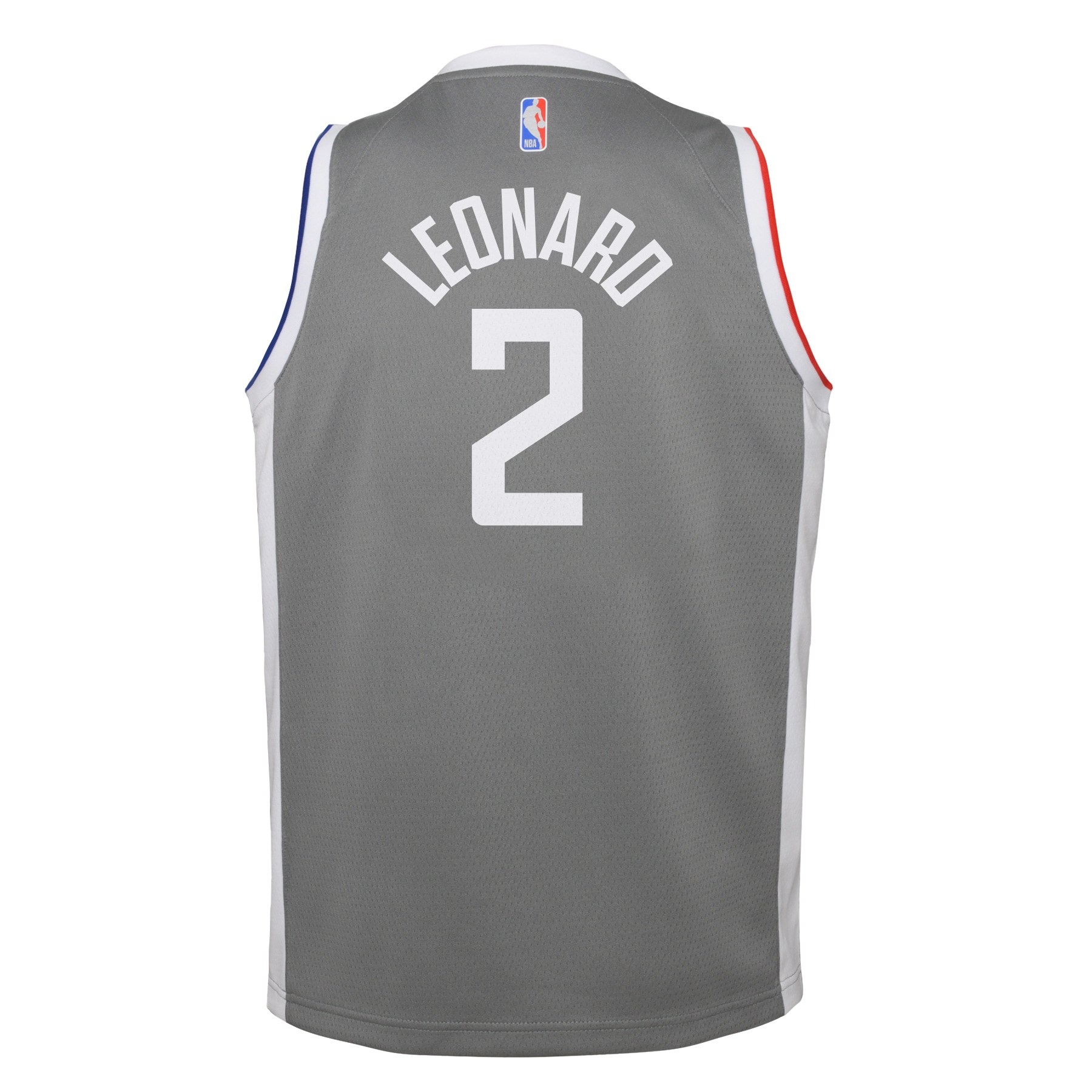 Kawhi Leonard LA Clippers Nike Youth 2020/21 Swingman Player Jersey Gray - Earned Edition - vstockx