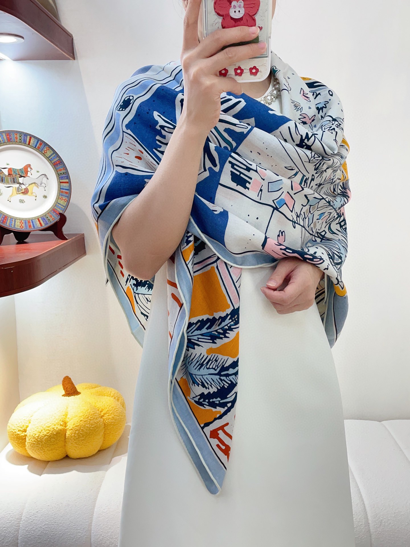 Streetwear Scarf Hermes 328780 SIZE:140cm*140cm - vstockx