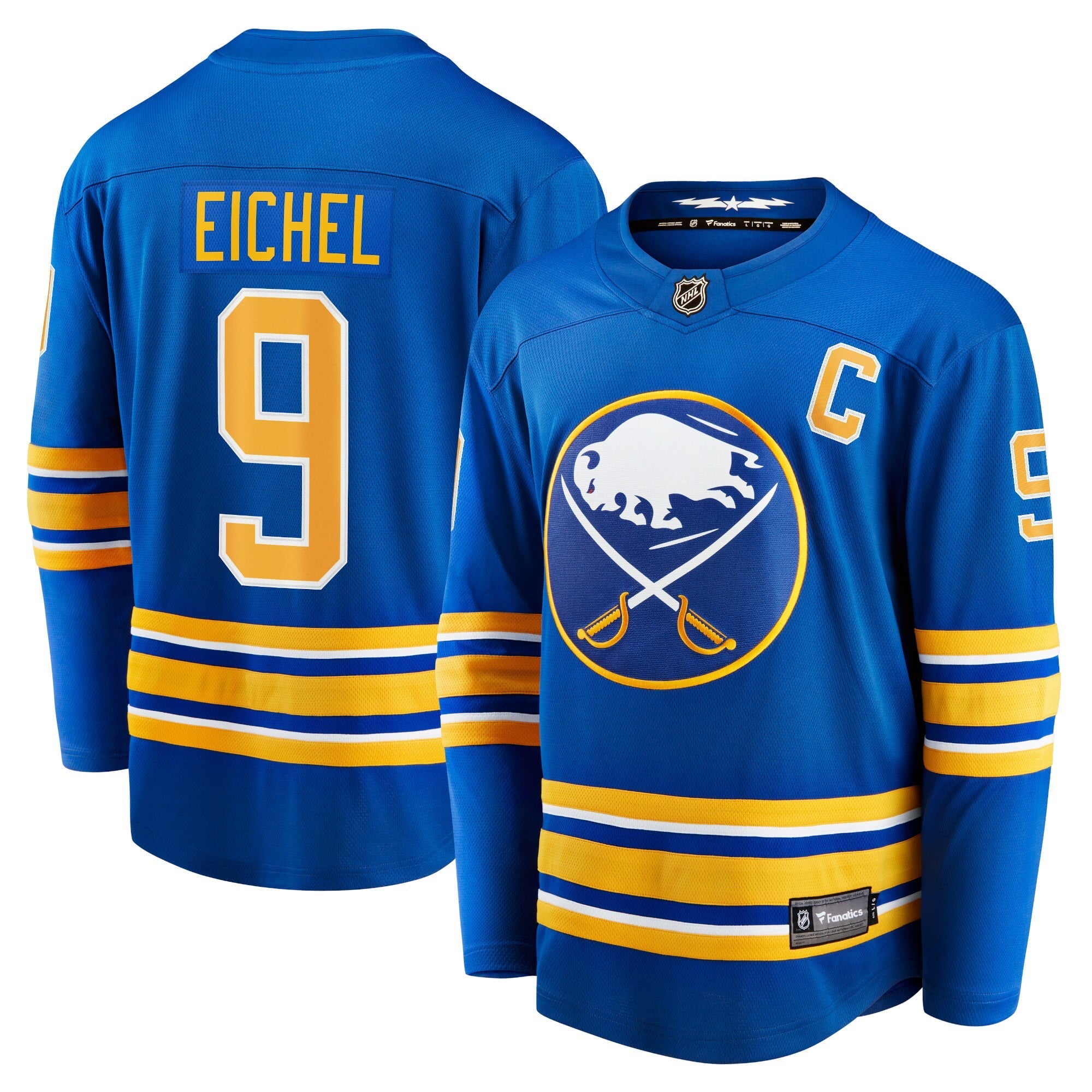 Men's Fanatics Branded Jack Eichel Royal Buffalo Sabres Home Premier Breakaway Player Jersey - vstockx