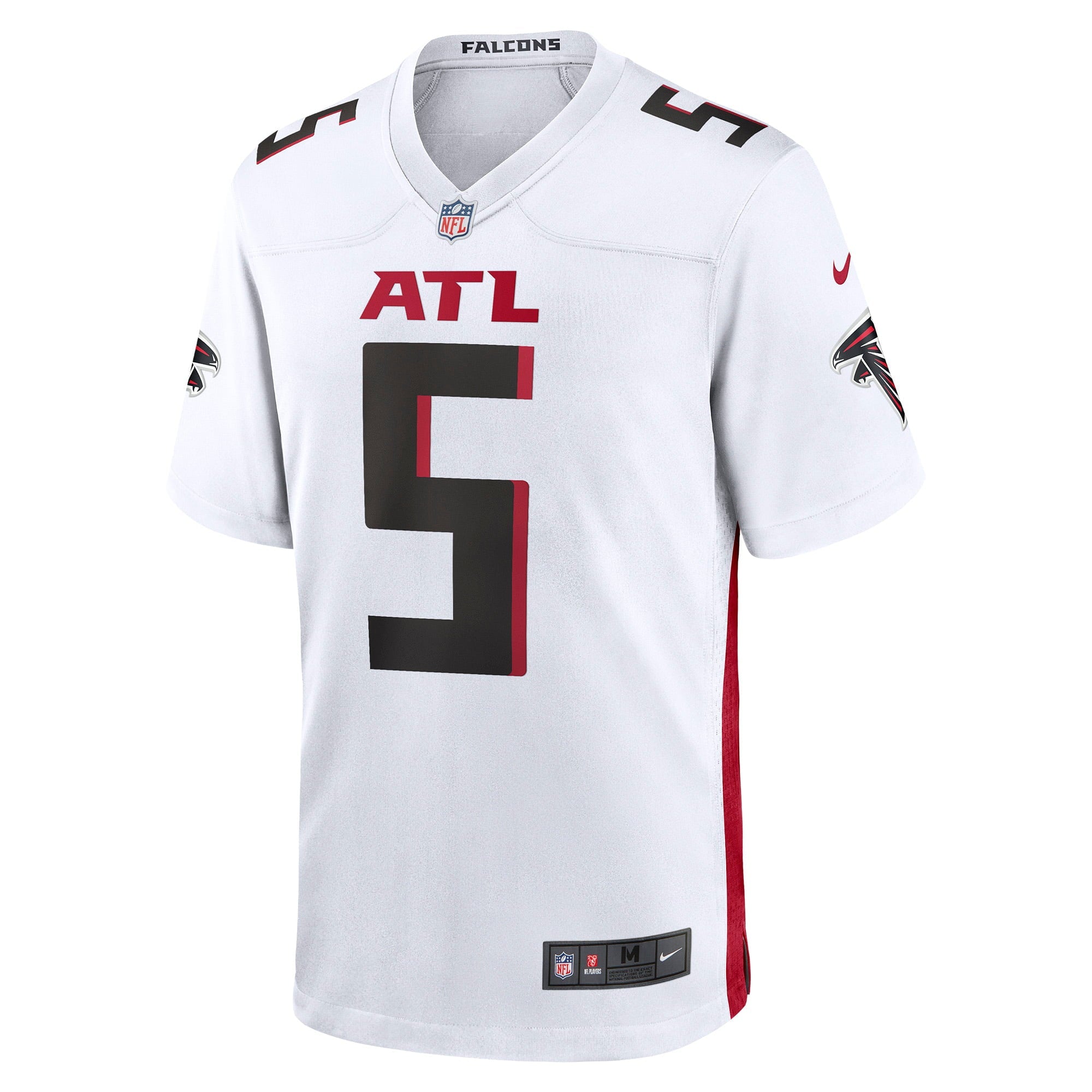 Men's Nike Drake London White Atlanta Falcons Away Game Player Jersey - vstockx