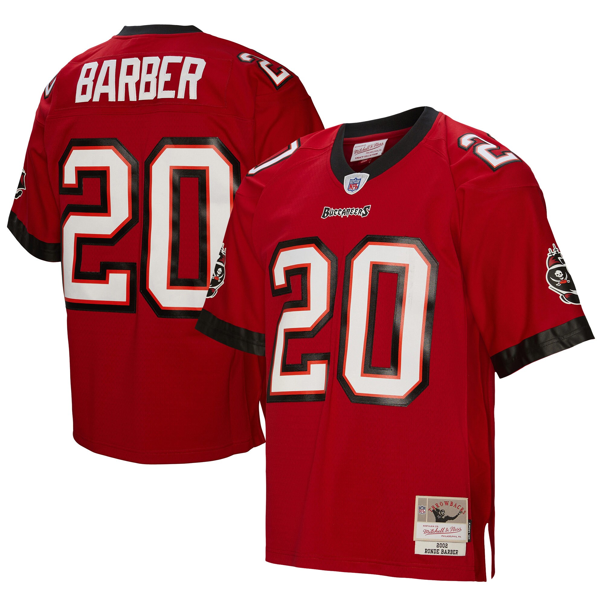 Ronde Barber Tampa Bay Buccaneers Mitchell & Ness Legacy Replica Jersey - Red - vstockx