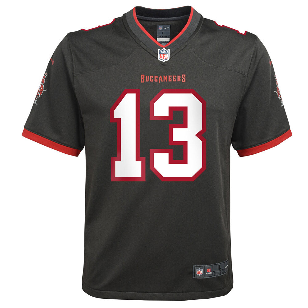 Youth Tampa Bay Buccaneers Mike Evans Alternate Game Jersey Pewter - vstockx