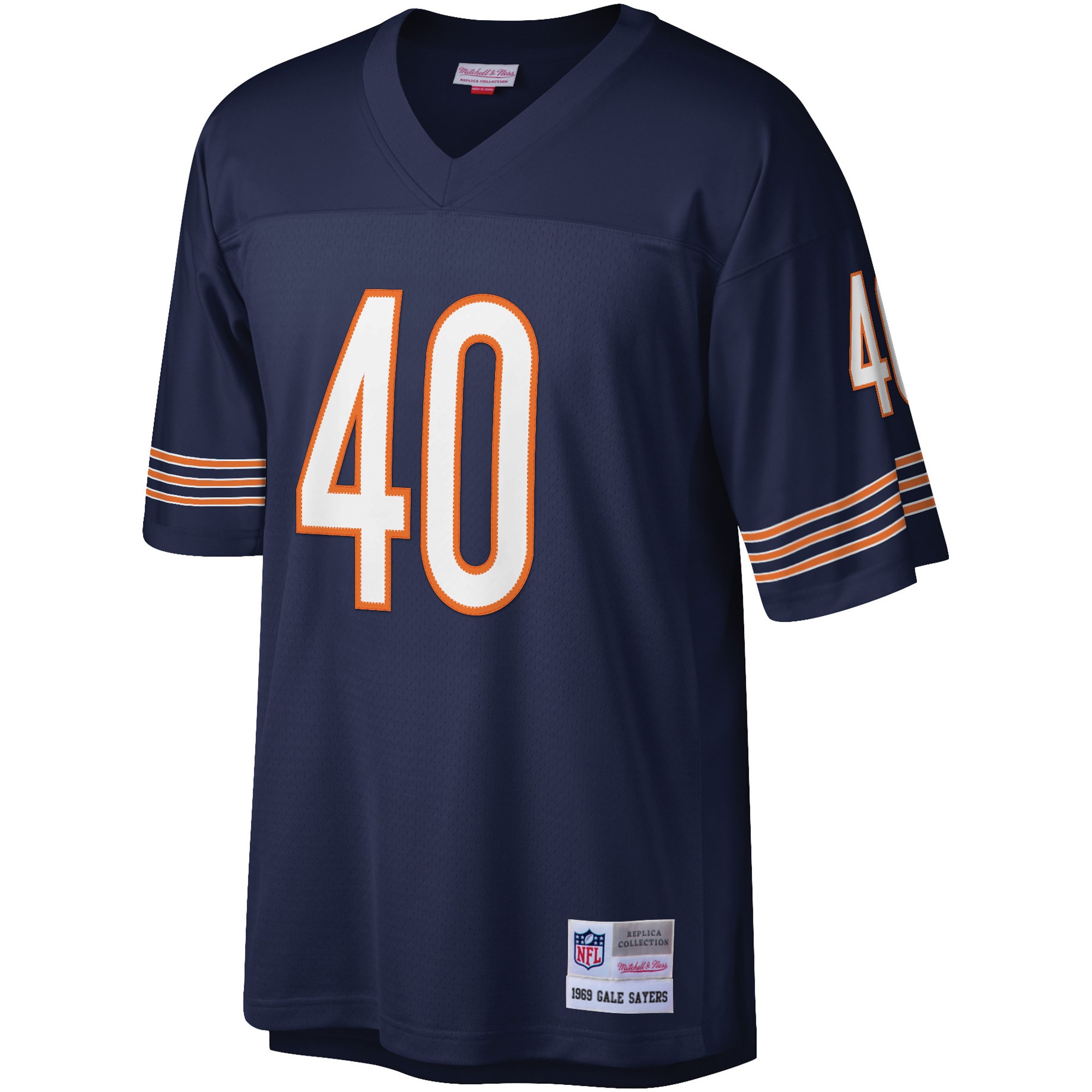 Gale Sayers Chicago Bears Mitchell & Ness Legacy Replica Jersey - Navy - vstockx