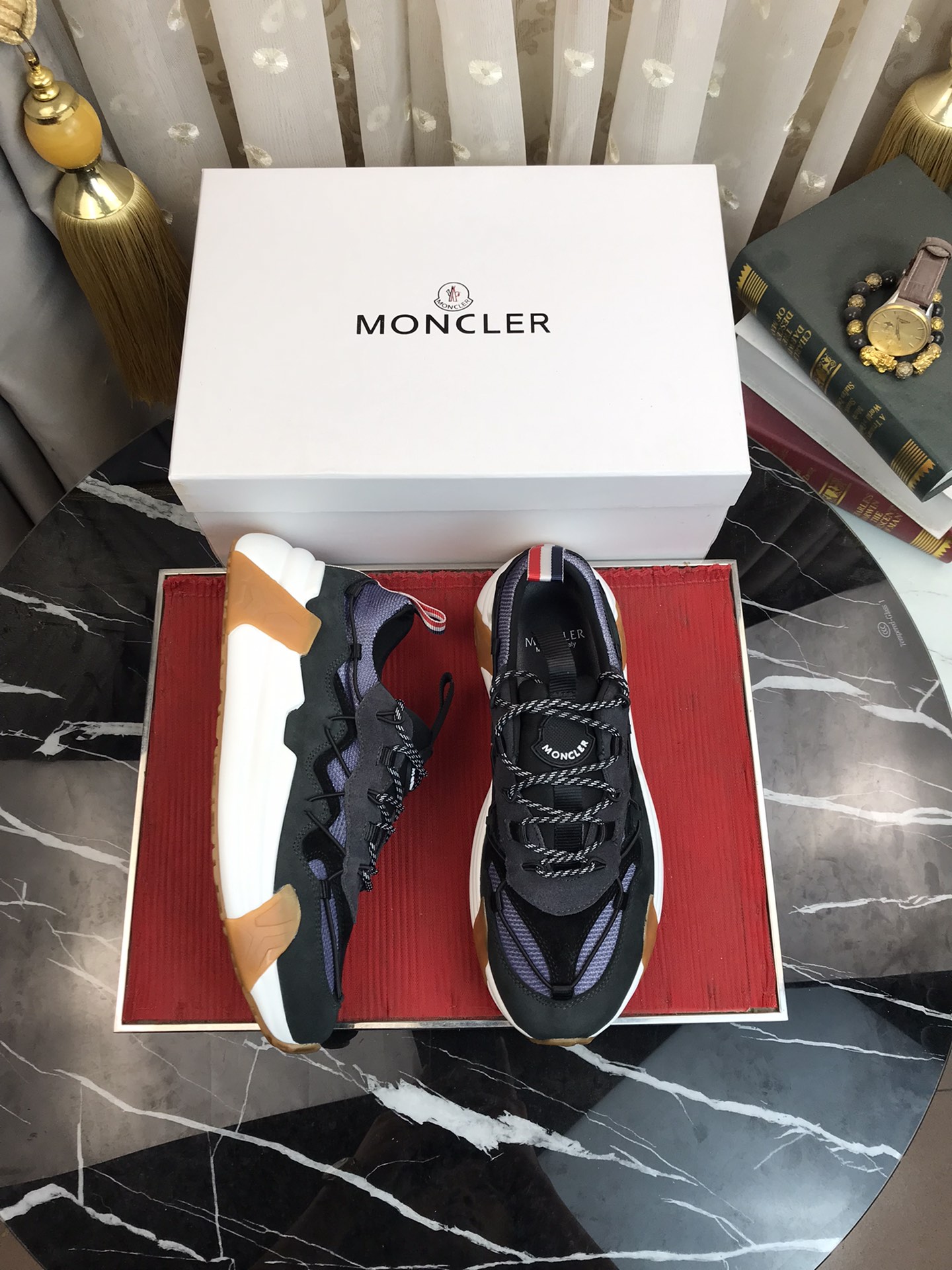 Moncler Compassor Sneaker 4 - vstockx