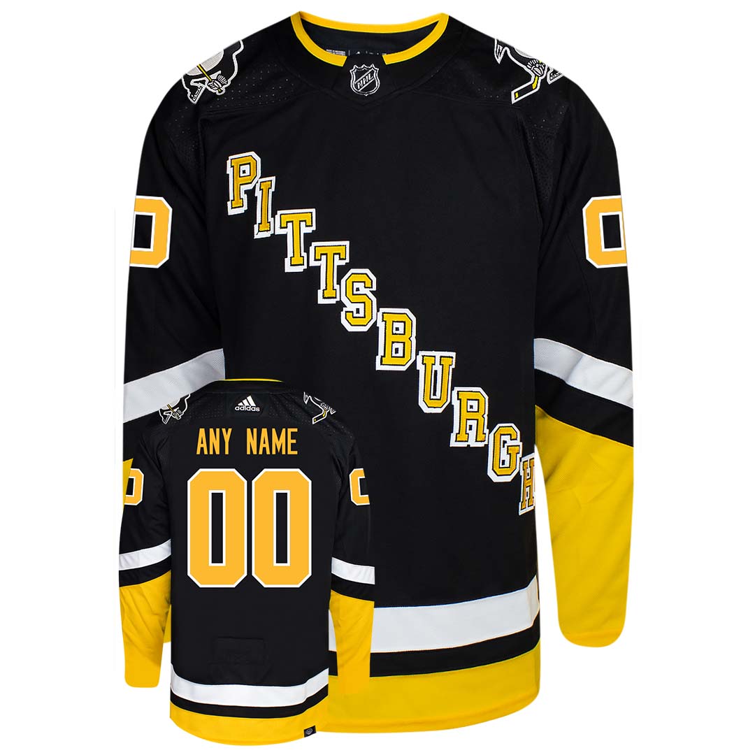 Pittsburgh Penguins Adidas Primegreen Authentic NHL Hockey Jersey - vstockx