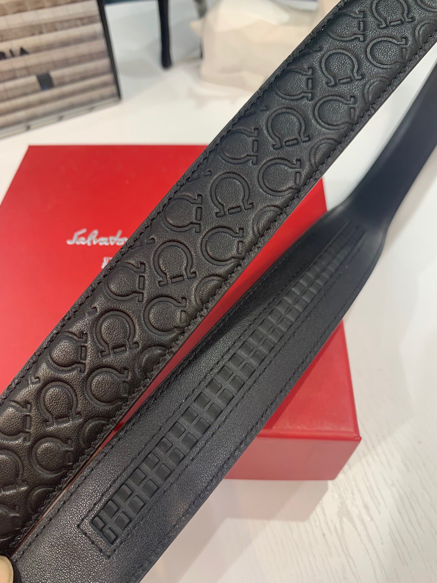 Streetwear Belt Ferragamo 319527 size:3.5cm - vstockx