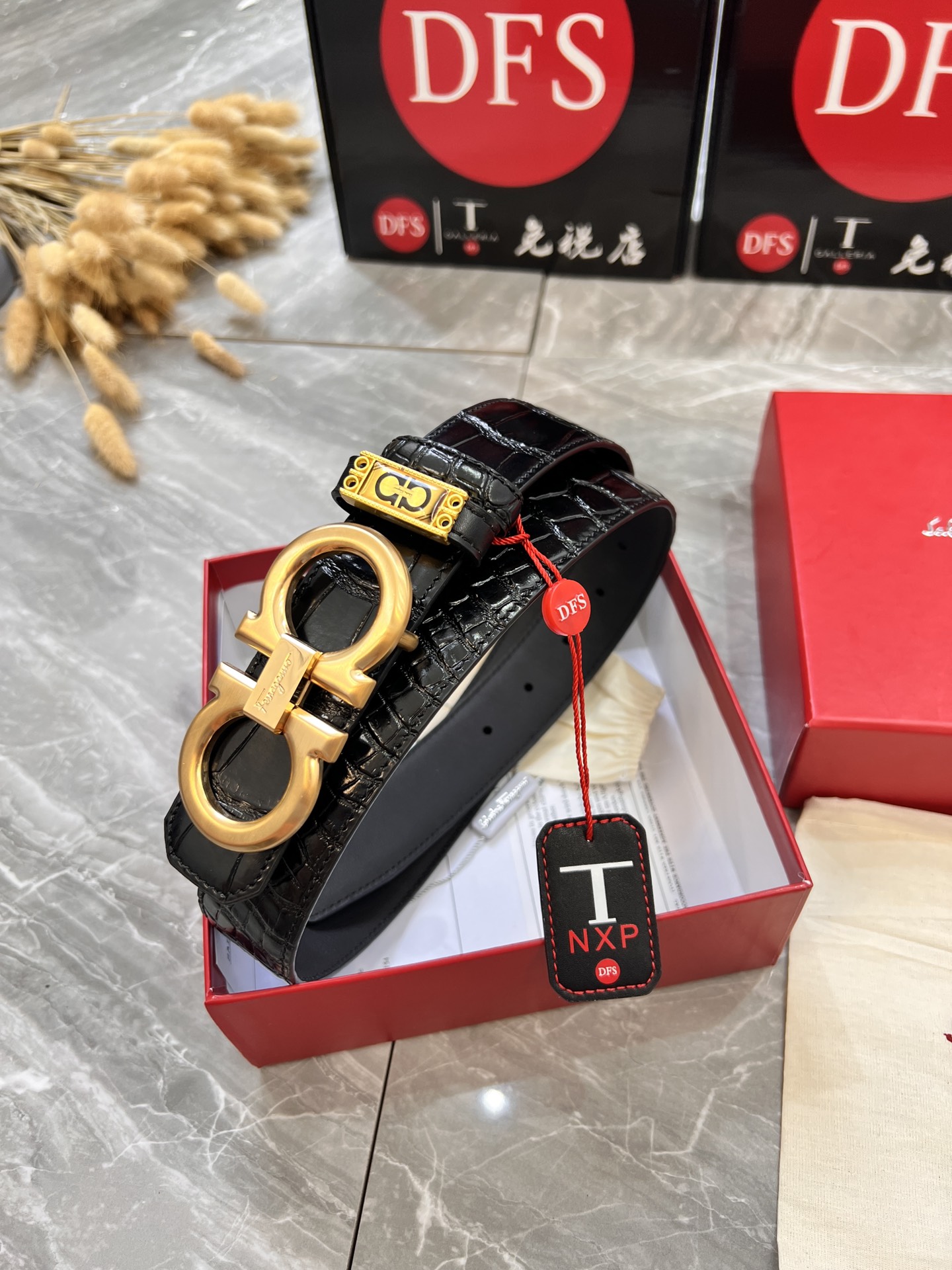 Streetwear Belt Ferragamo 319850 size:3.5cm - vstockx