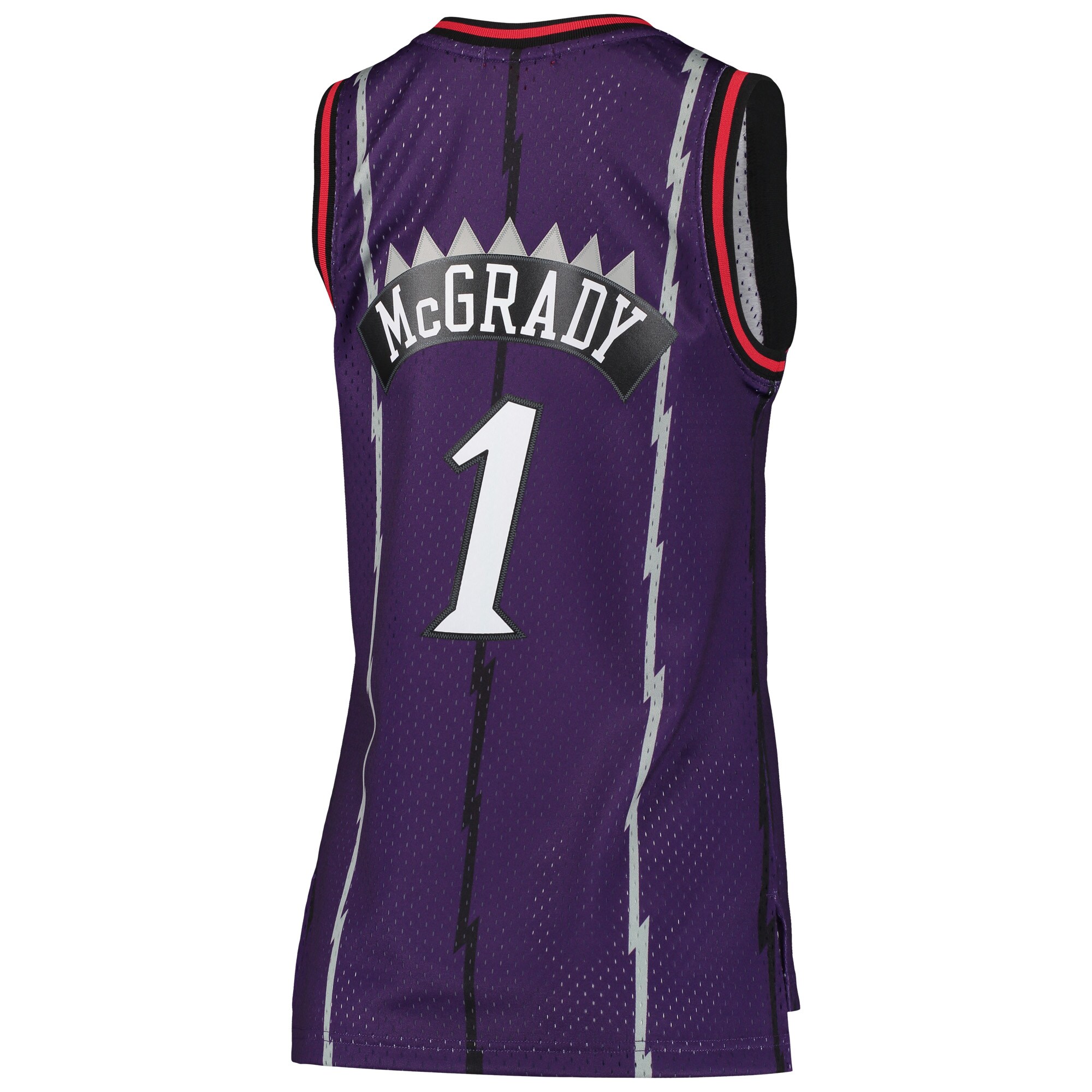 Tracy McGrady Toronto Raptors Mitchell & Ness Women's 1998-99 Hardwood Classics Swingman Jersey - Purple - vstockx