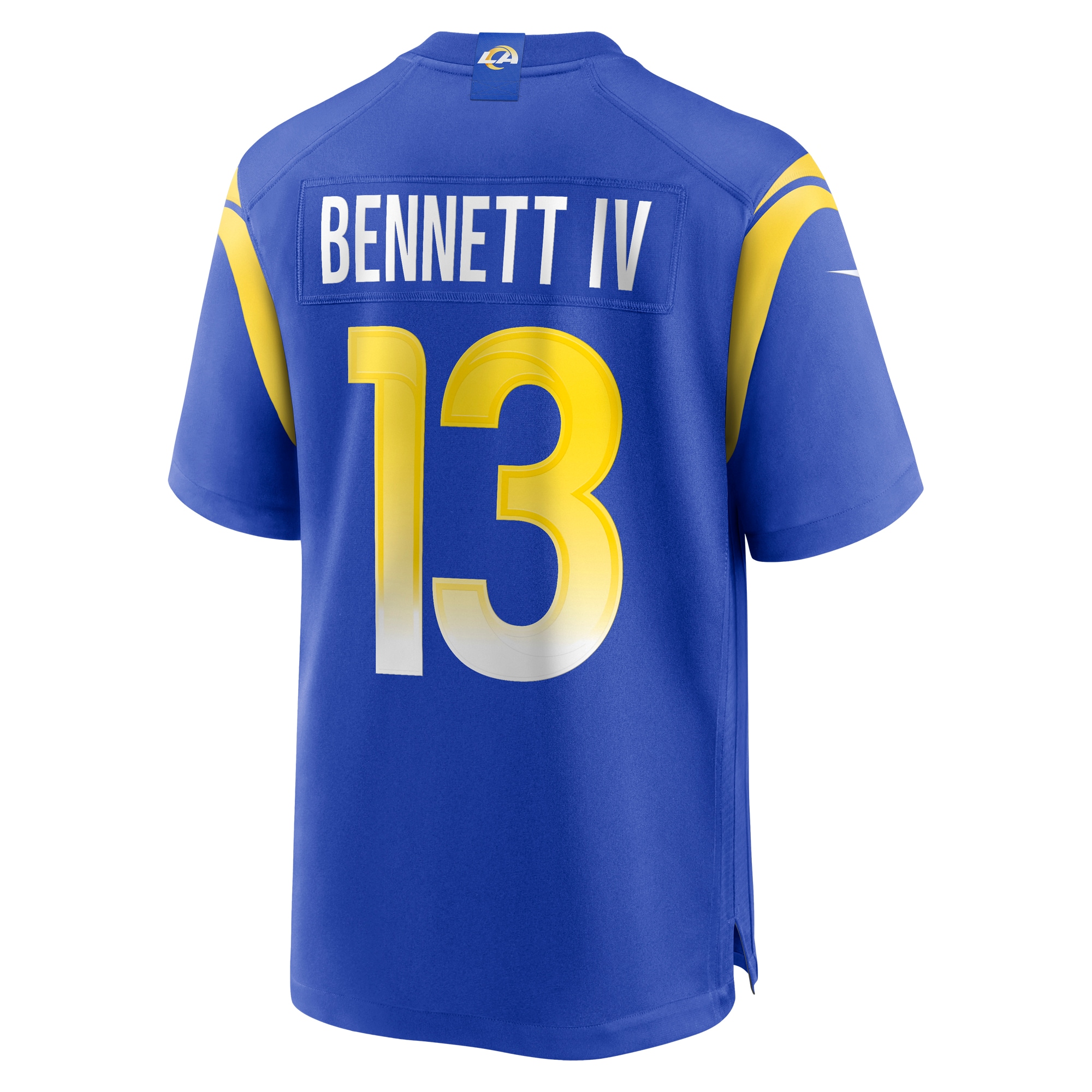 Stetson Bennett Los Angeles Rams Nike Team Game Jersey - Royal - vstockx