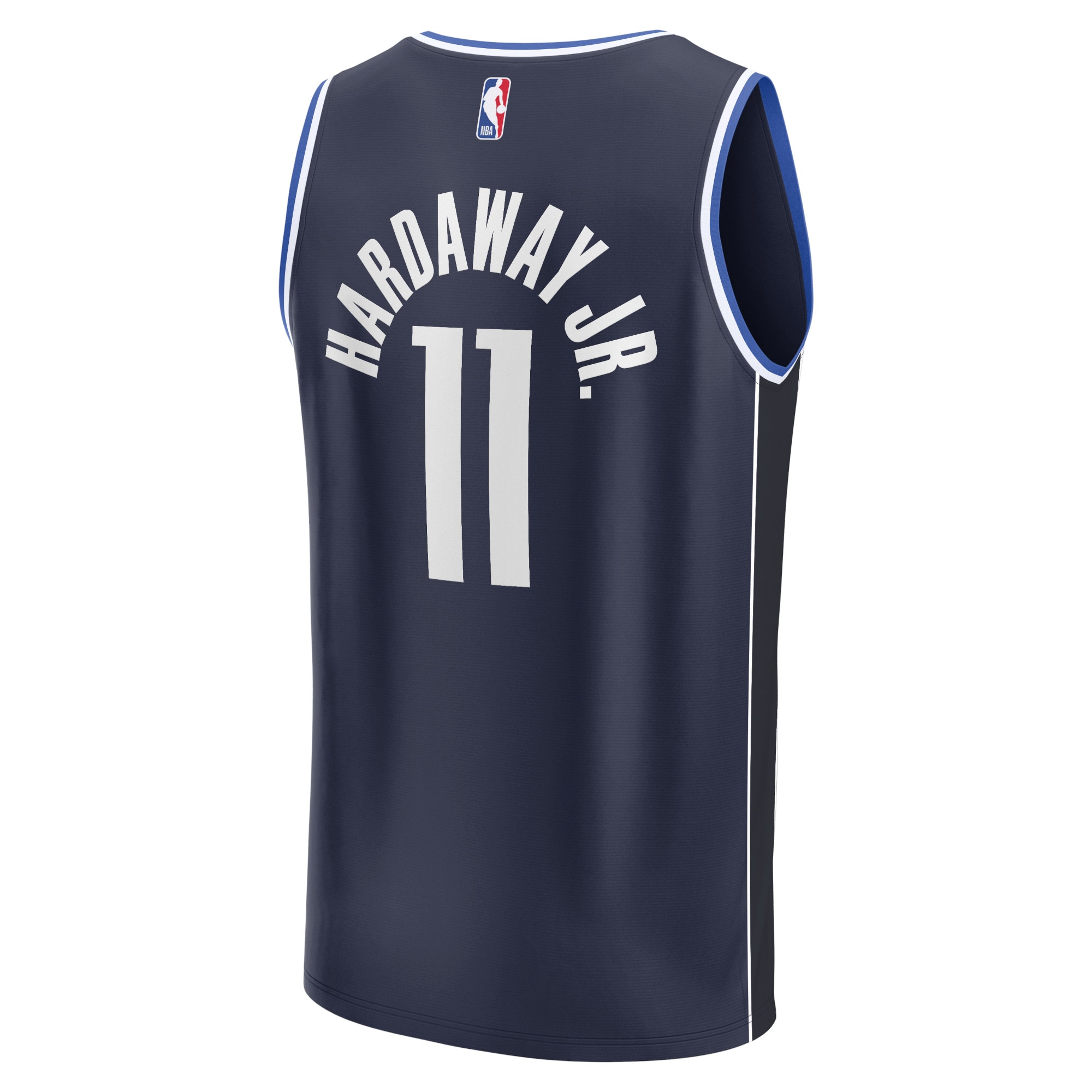 Tim Hardaway Jr. Dallas Mavericks Fanatics Branded Fast Break Replica Player Jersey - Statement Edition - Navy - vstockx
