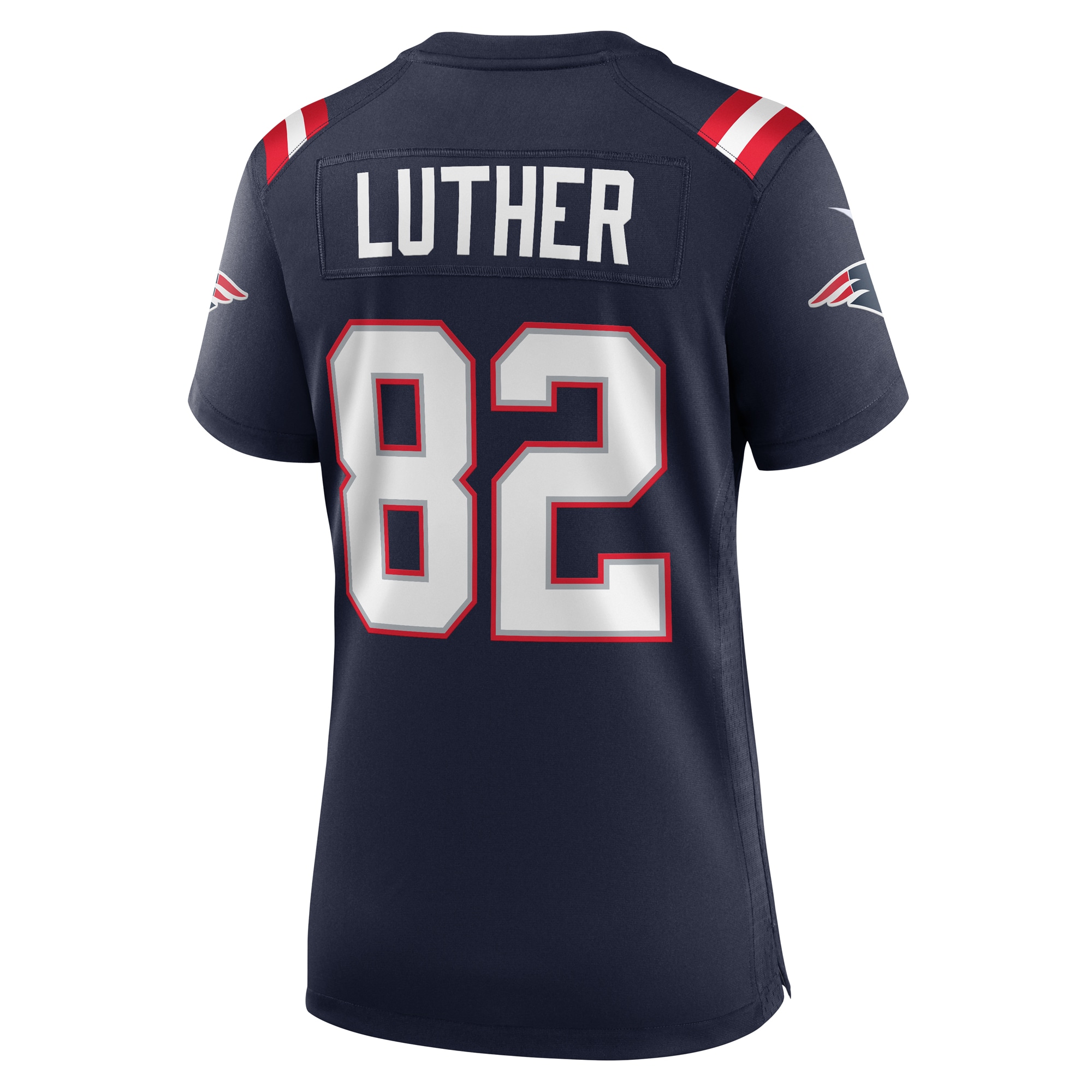 T.J. Luther New England Patriots Nike Women's Team Game Jersey - Navy - vstockx