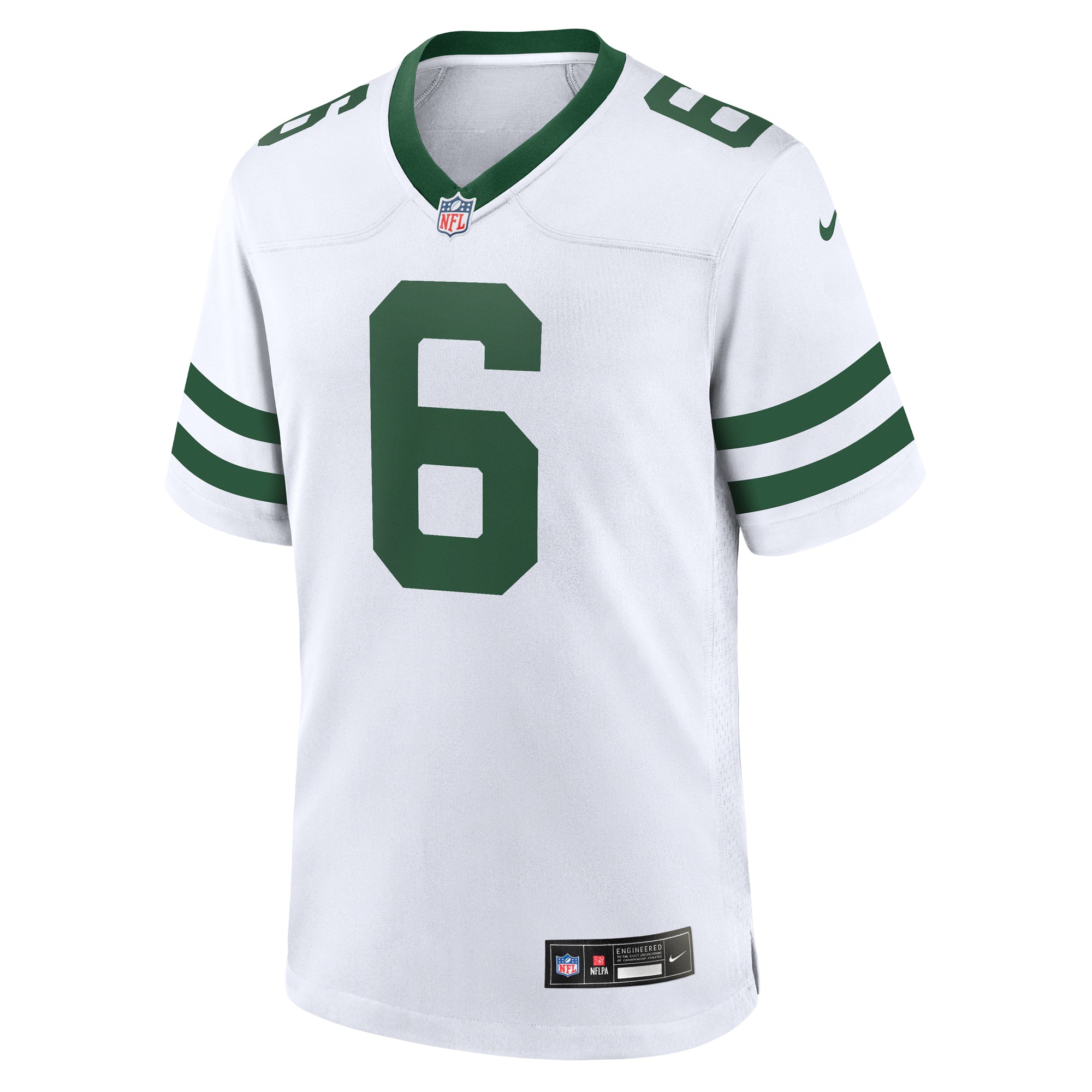 Men's Nike Mecole Hardman White New York Jets Legacy Player Game Jersey - vstockx