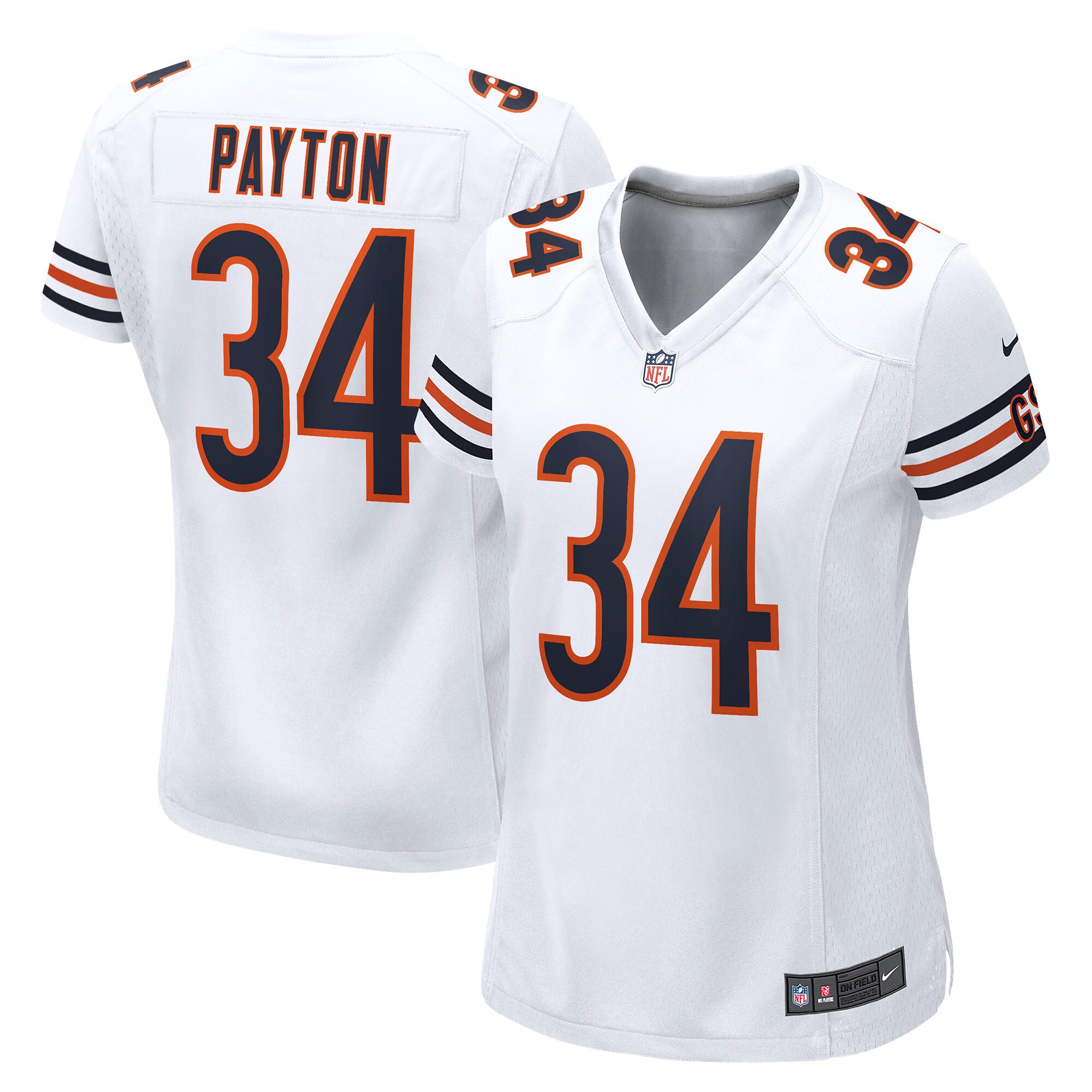 Walter Payton Chicago Bears Nike Women's Retired Game Jersey - White - vstockx