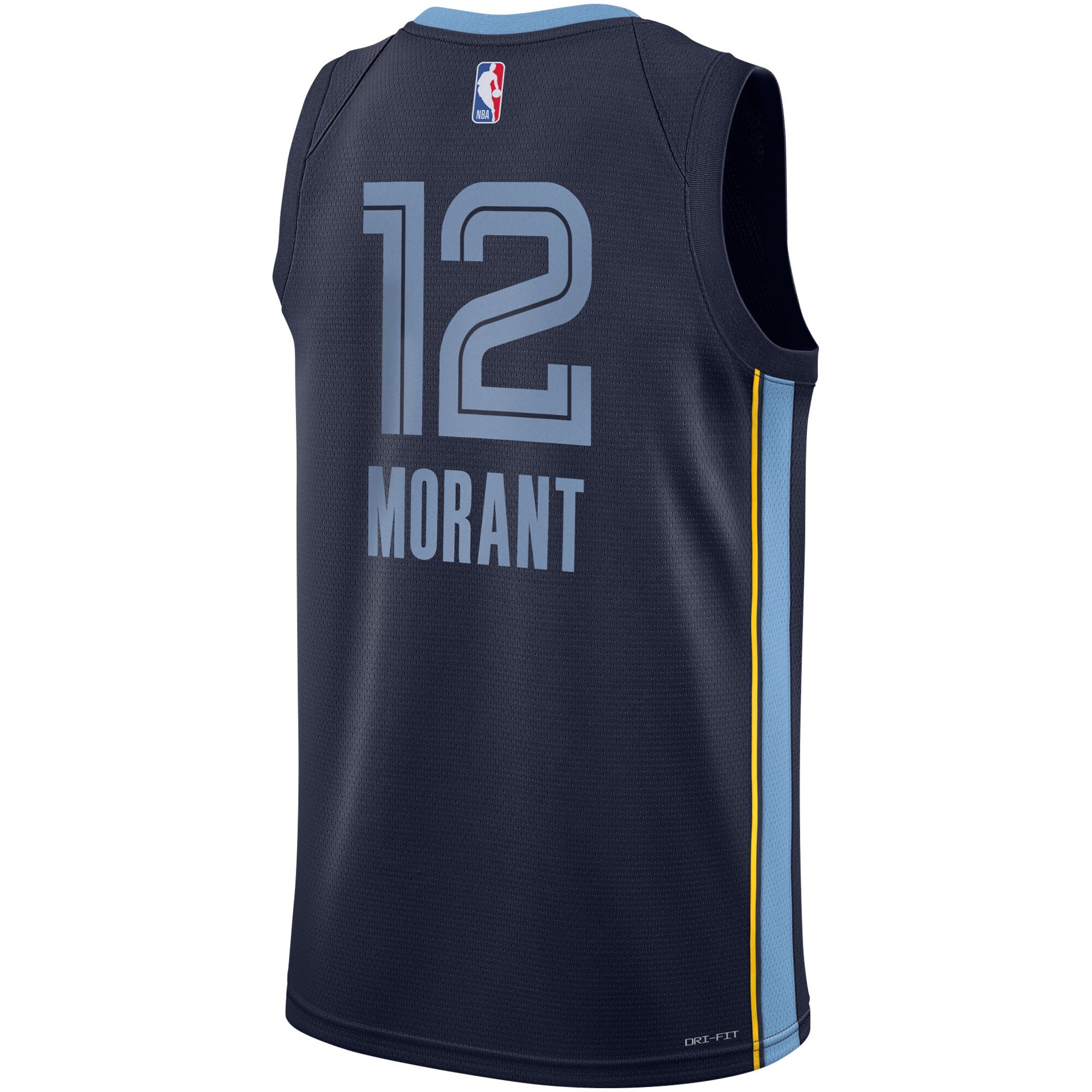 Ja Morant Memphis Grizzlies Nike Youth Swingman Jersey - Icon Edition - Navy - vstockx