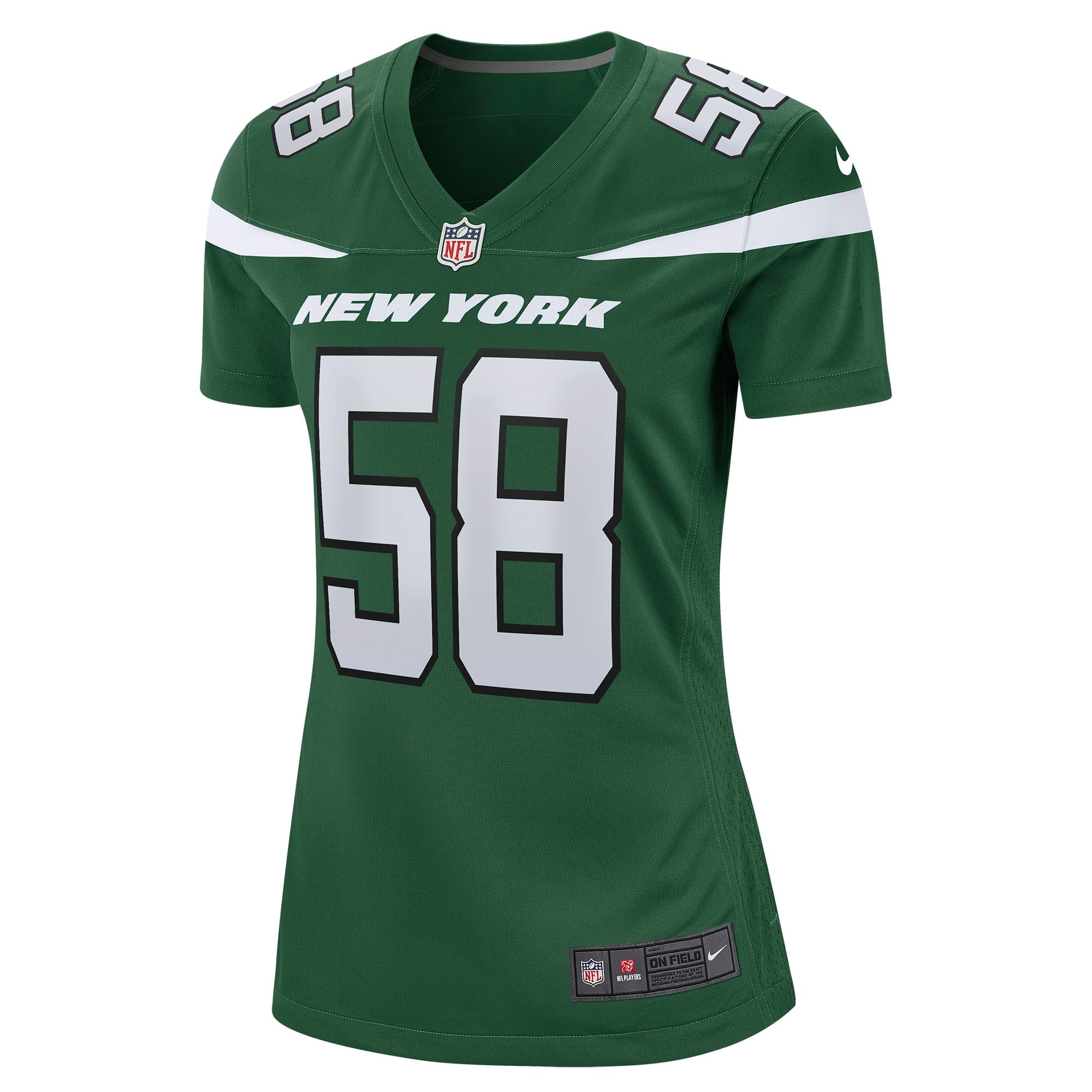 Women's Nike Carl Lawson Gotham Green New York Jets Game Jersey - vstockx