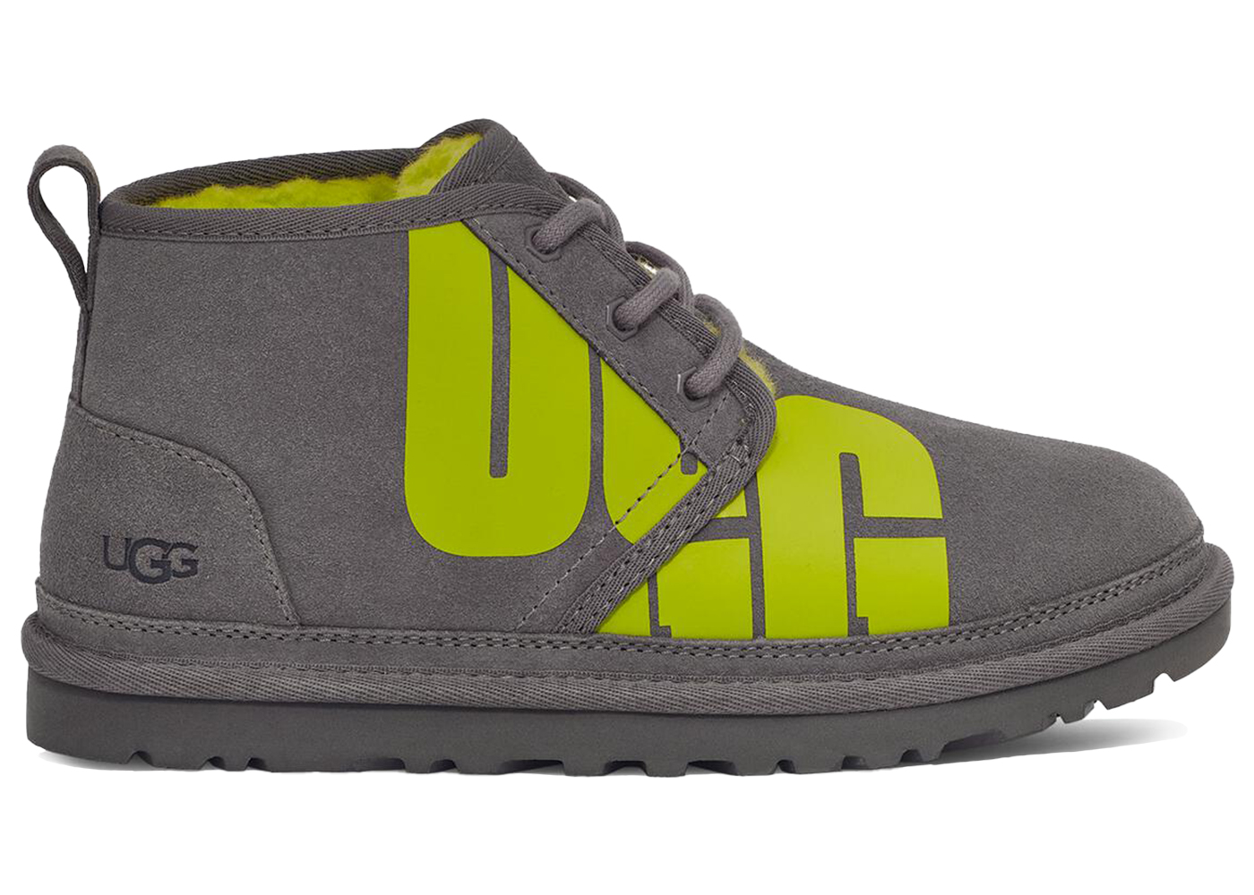 UGG Neumel Boot Chopd Charcoal Key Lime (Women's) - vstockx