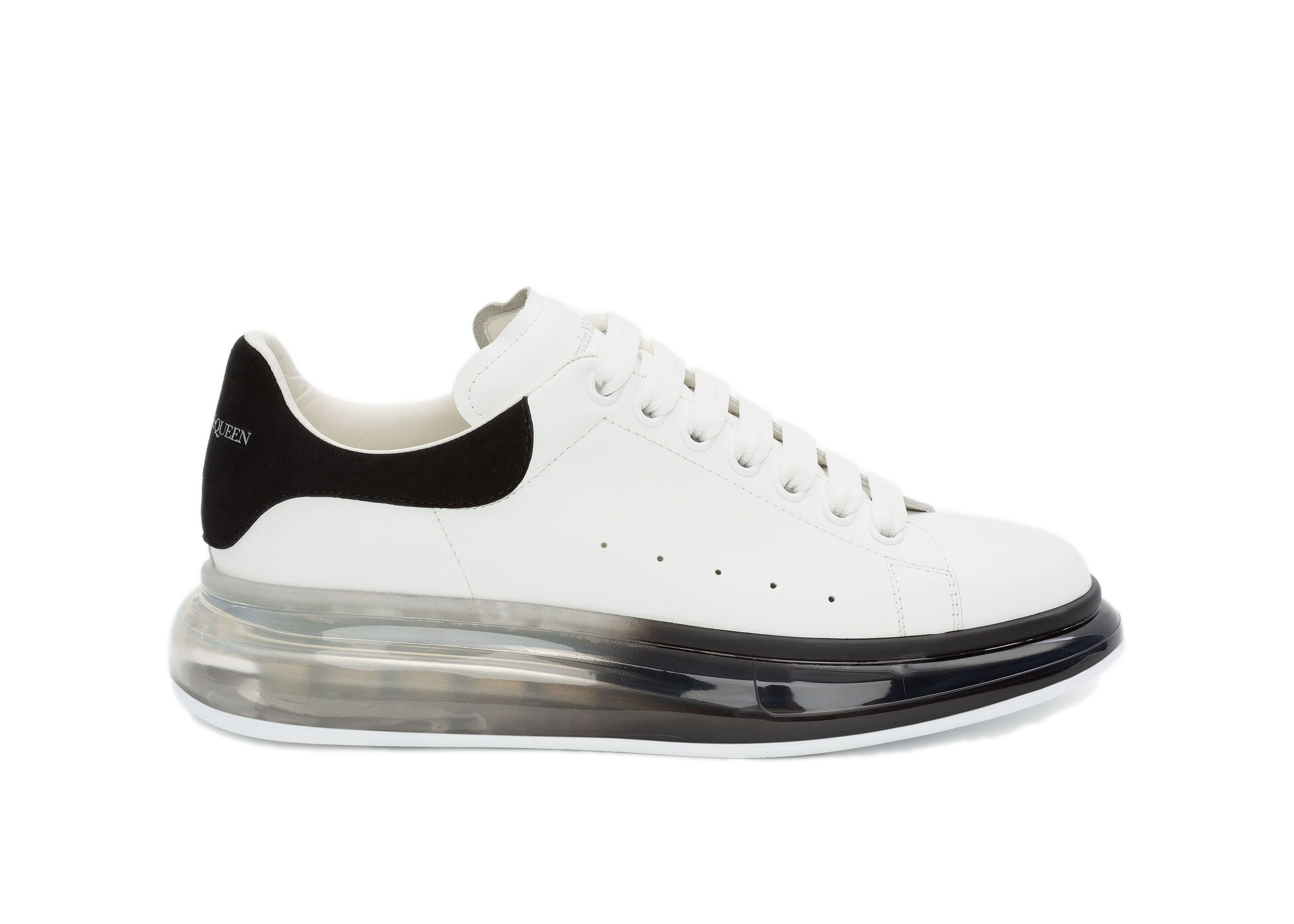 Alexander McQueen Oversized Black Sole White - vstockx