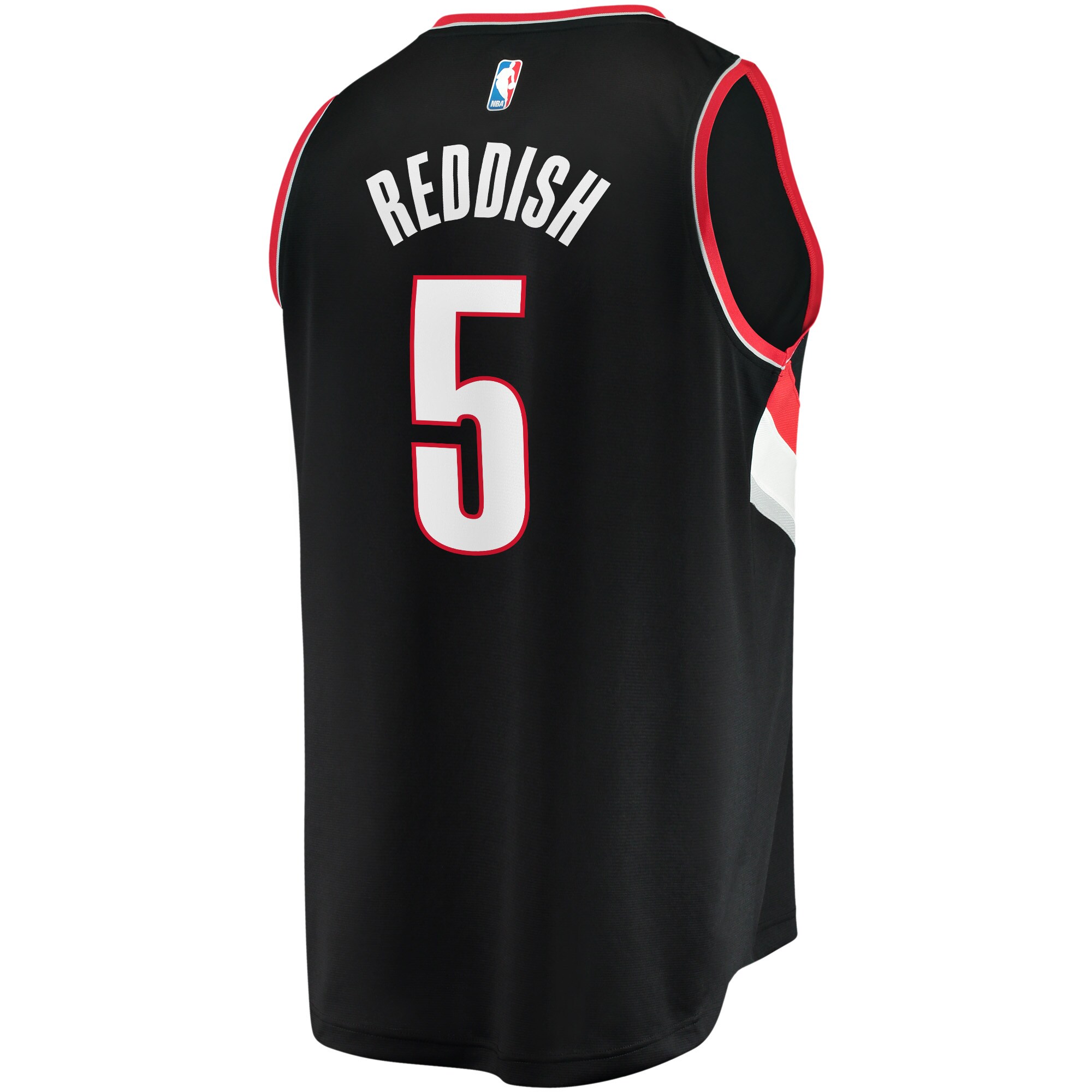 Cam Reddish Portland Trail Blazers Fanatics Branded Youth Fast Break Player Jersey - Icon Edition - Black - vstockx