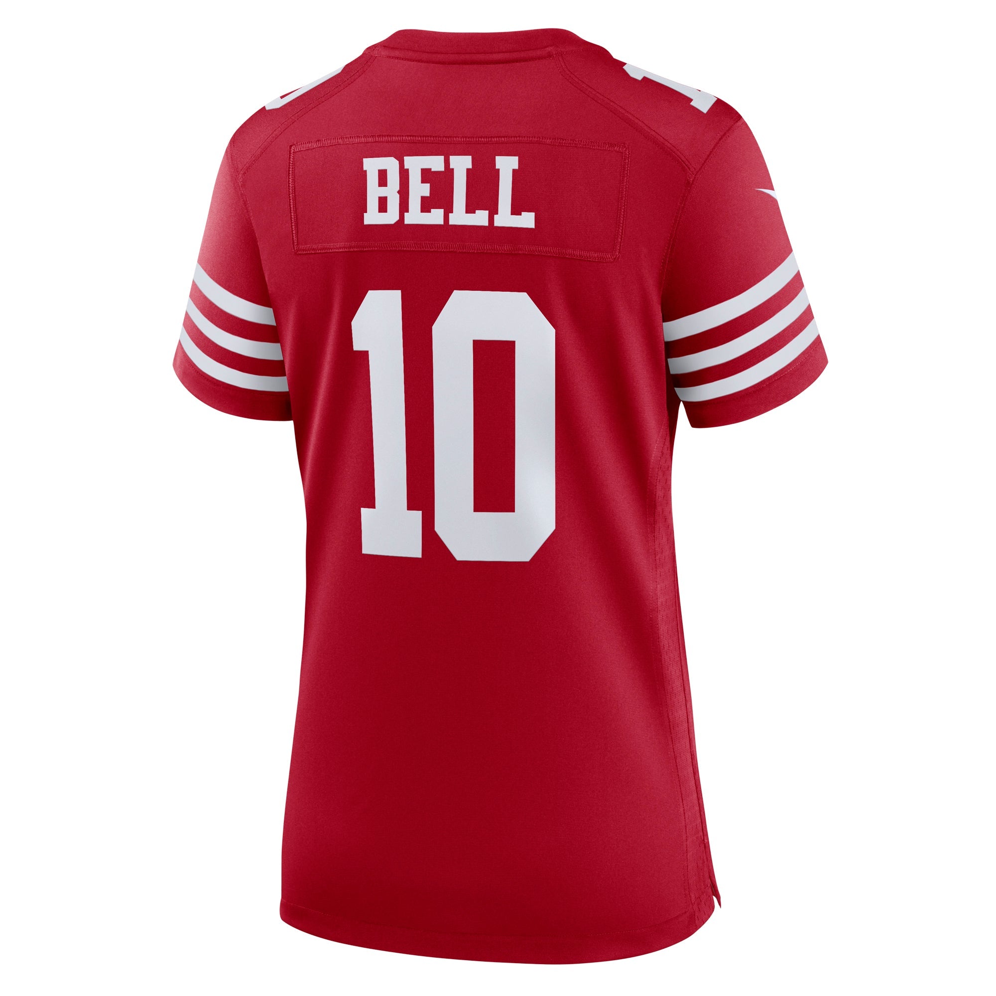 Women's Nike Ronnie Bell Scarlet San Francisco 49ers Team Game Jersey - vstockx