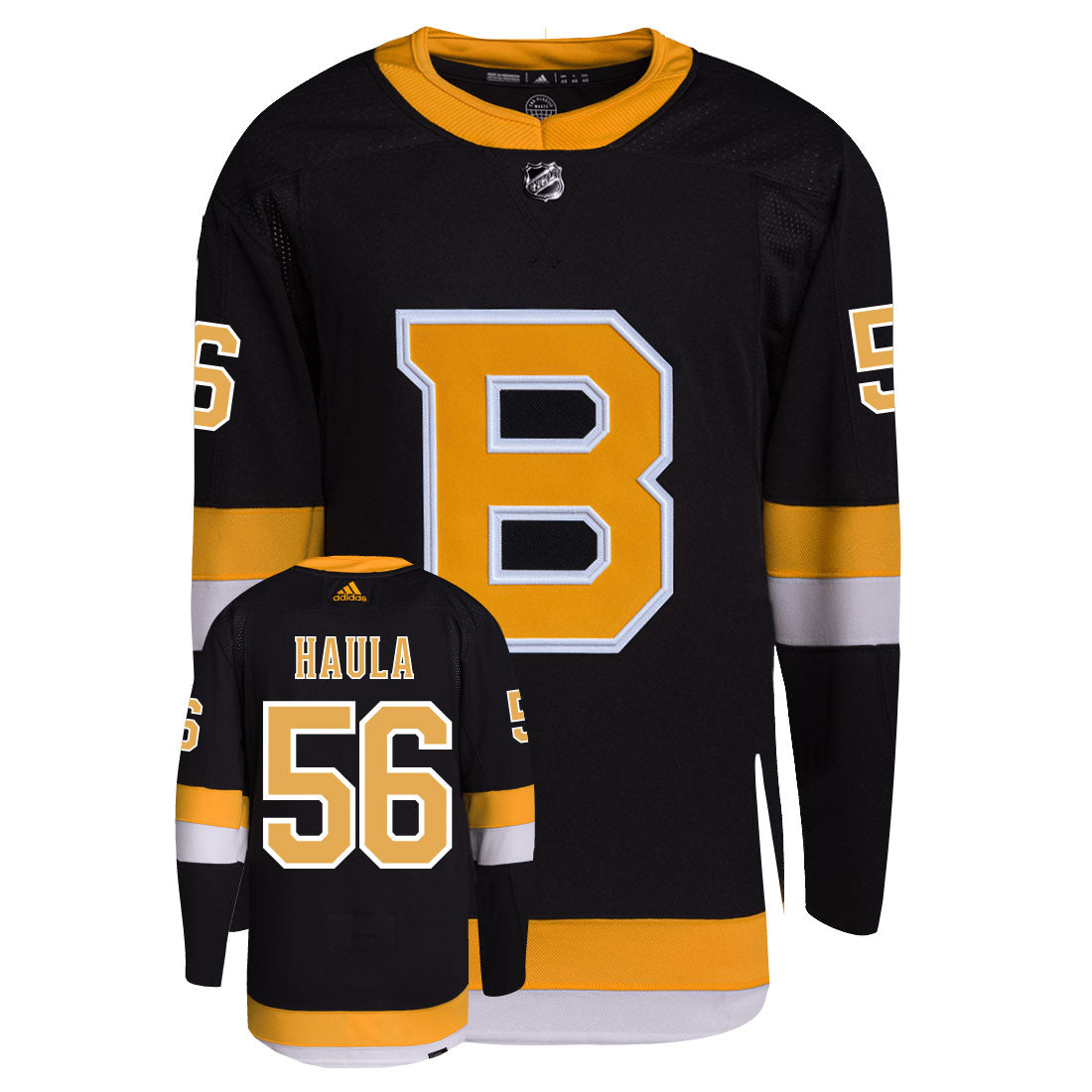 Erik Haula Boston Bruins Adidas Primegreen Authentic NHL Hockey Jersey - vstockx