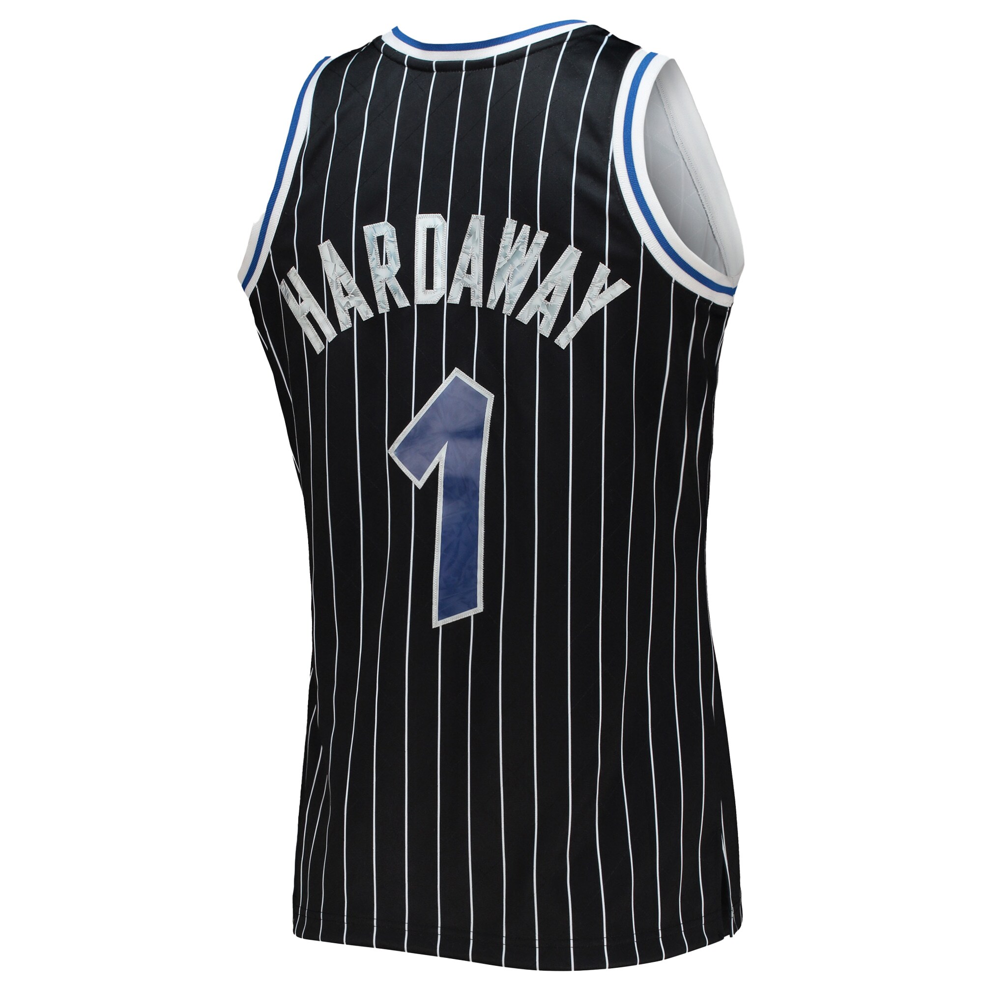 Penny Hardaway Orlando Magic Mitchell & Ness 1996/97 Hardwood Classics NBA 75th Anniversary Diamond Swingman Jersey - Black - vstockx