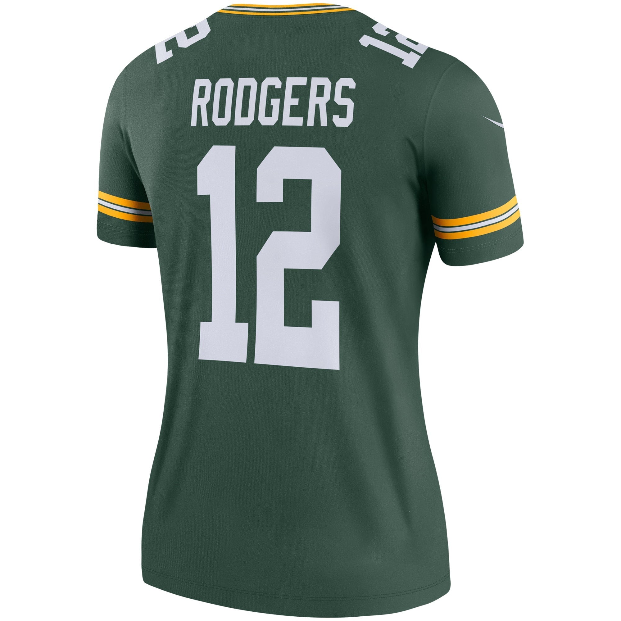 Women's Nike Aaron Rodgers Green Green Bay Packers Legend Jersey - vstockx