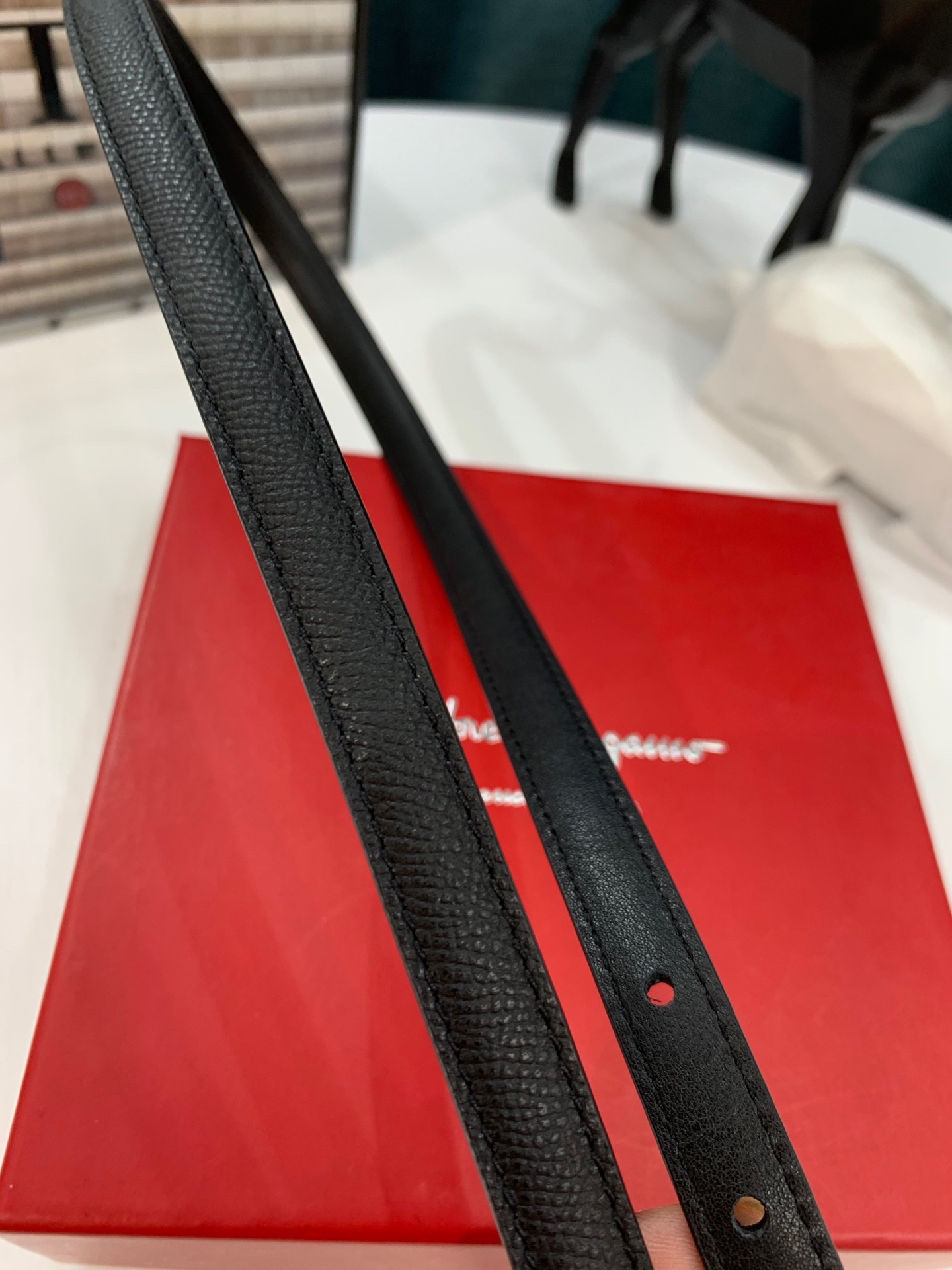 Streetwear Belt Ferragamo 319163 size:3.5cm - vstockx