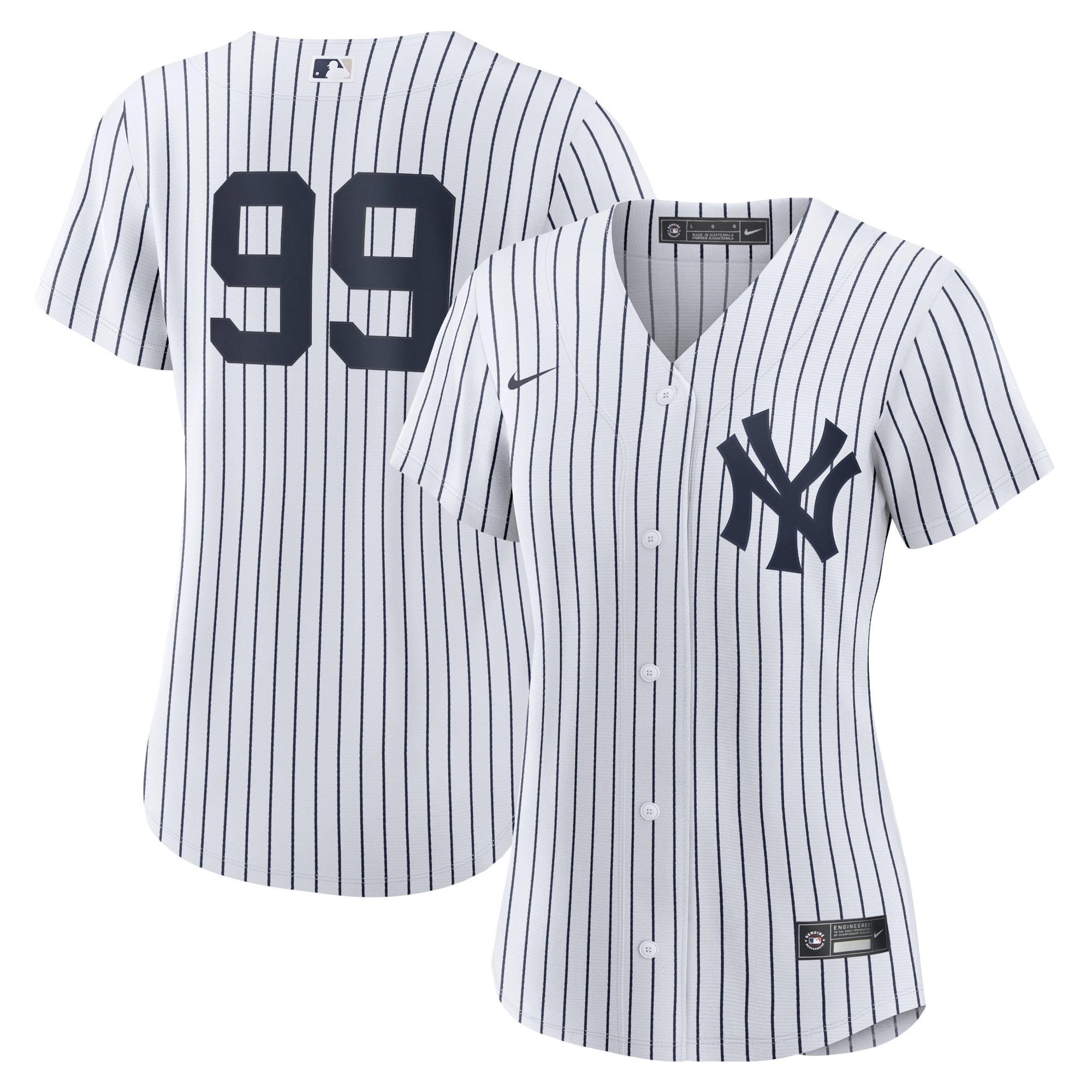Aaron Judge New York Yankees Nike Women's Home Replica Player Jersey - White - vstockx