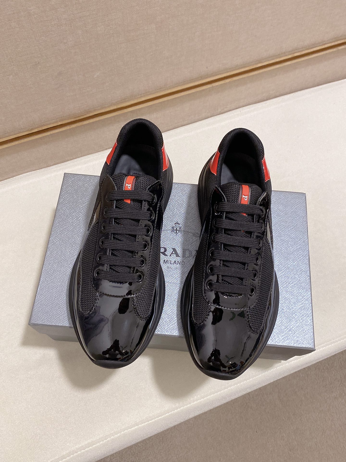 Prada America's Cup sneaker 5 - vstockx