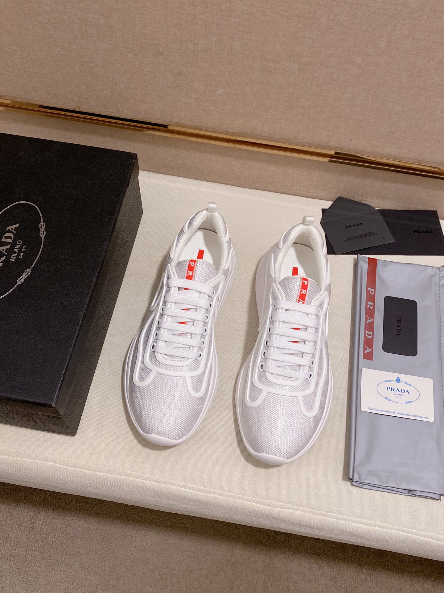 Prada America's Cup sneaker 18 - vstockx