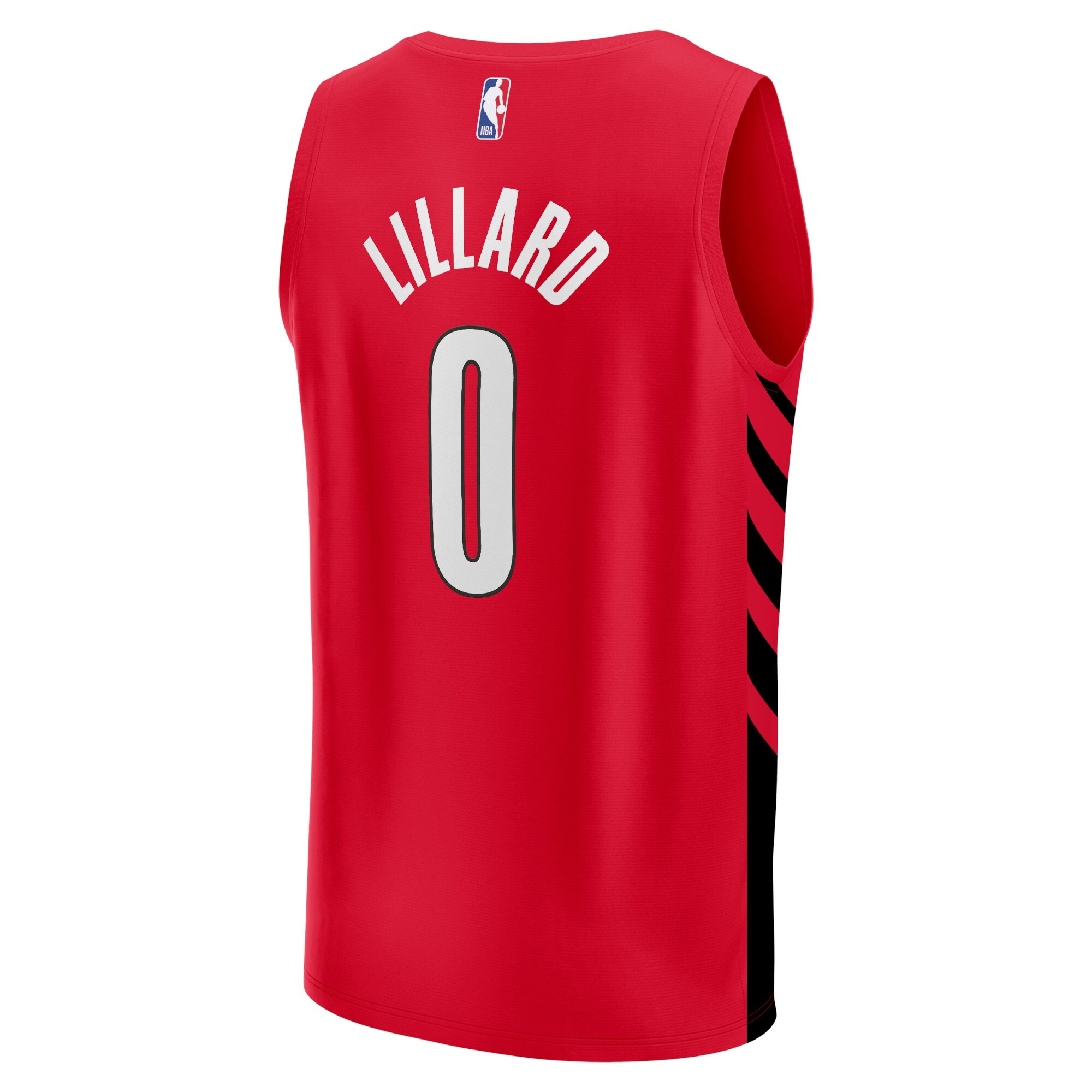Damian Lillard Portland Trail Blazers Fanatics Branded Youth 2021/22 Fast Break Player Jersey - Statement Edition - Red - vstockx