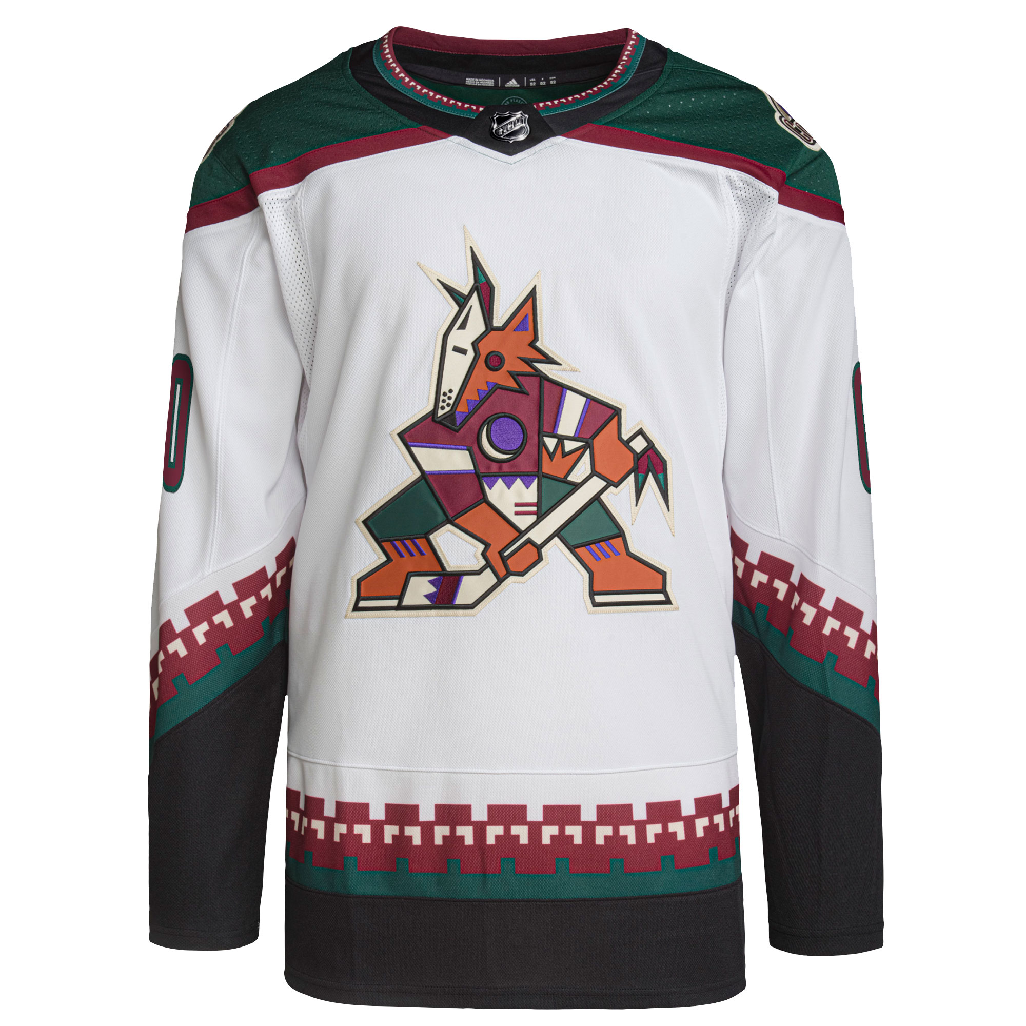Arizona Coyotes adidas Primegreen Authentic Pro Custom Jersey - White - vstockx