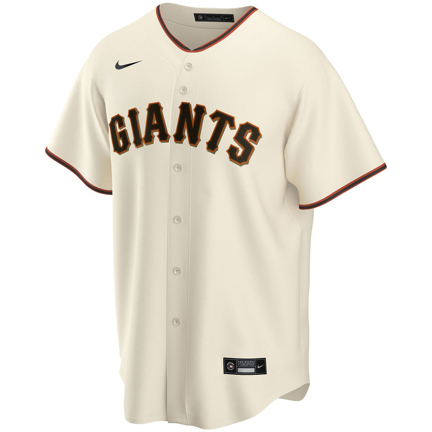 Men's San Francisco Giants Official Replica Home Cream Jersey - vstockx