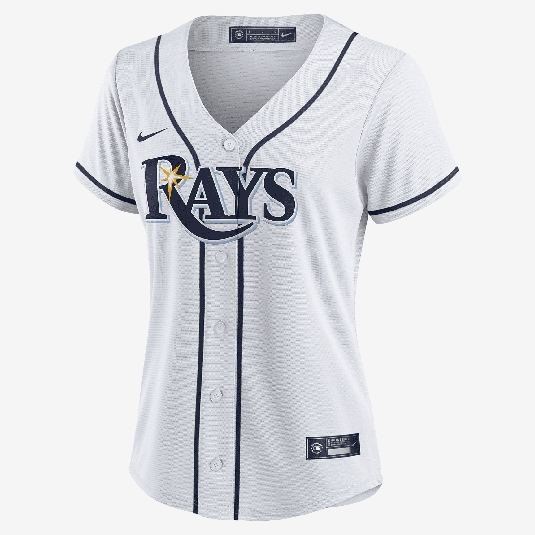 MLB Tampa Bay Rays Women's Replica Baseball Jersey - White - vstockx