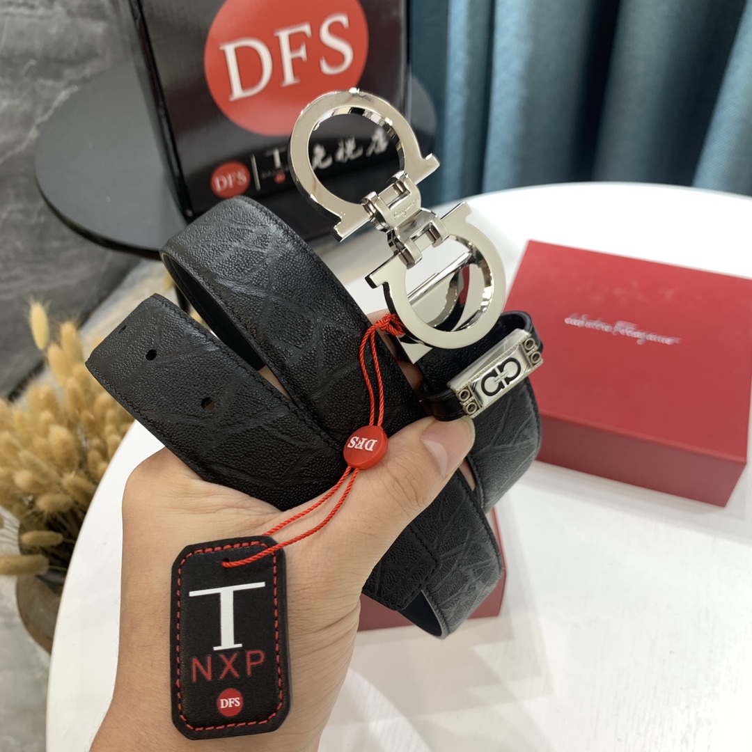 Streetwear Belt Ferragamo 319468 size:3.5cm - vstockx