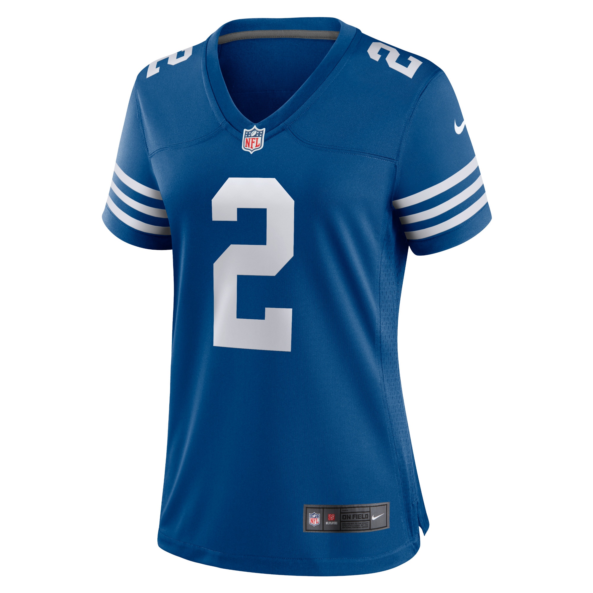 Carson Wentz Indianapolis Colts Nike Women's Alternate Game Jersey - Royal - vstockx