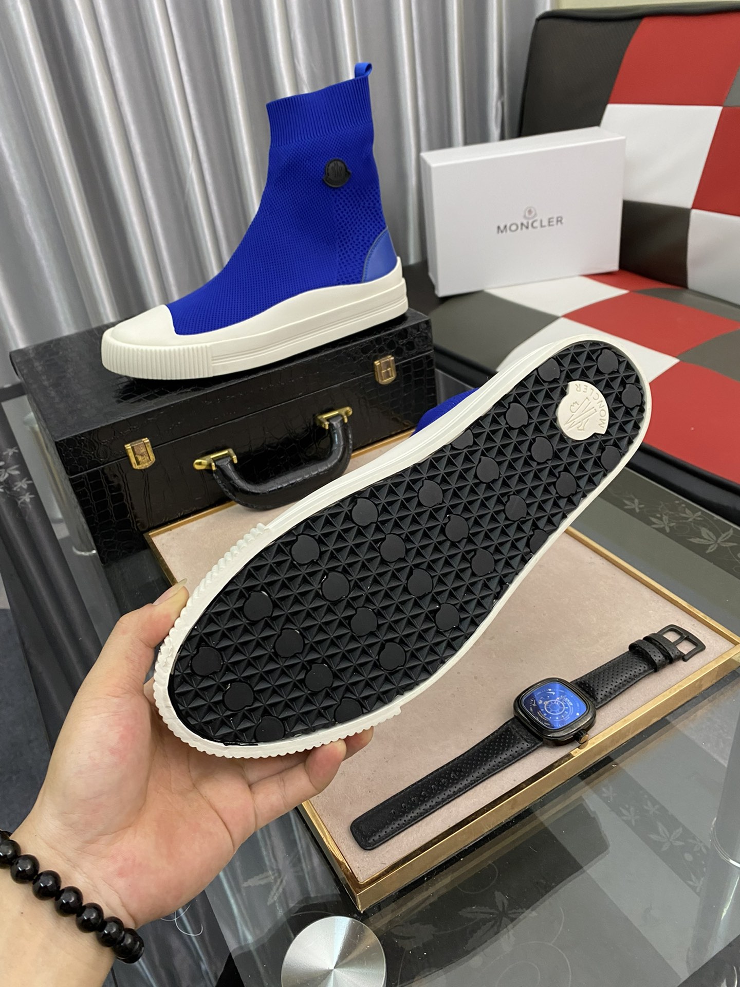 Moncler Socks Sneaker 3 - vstockx